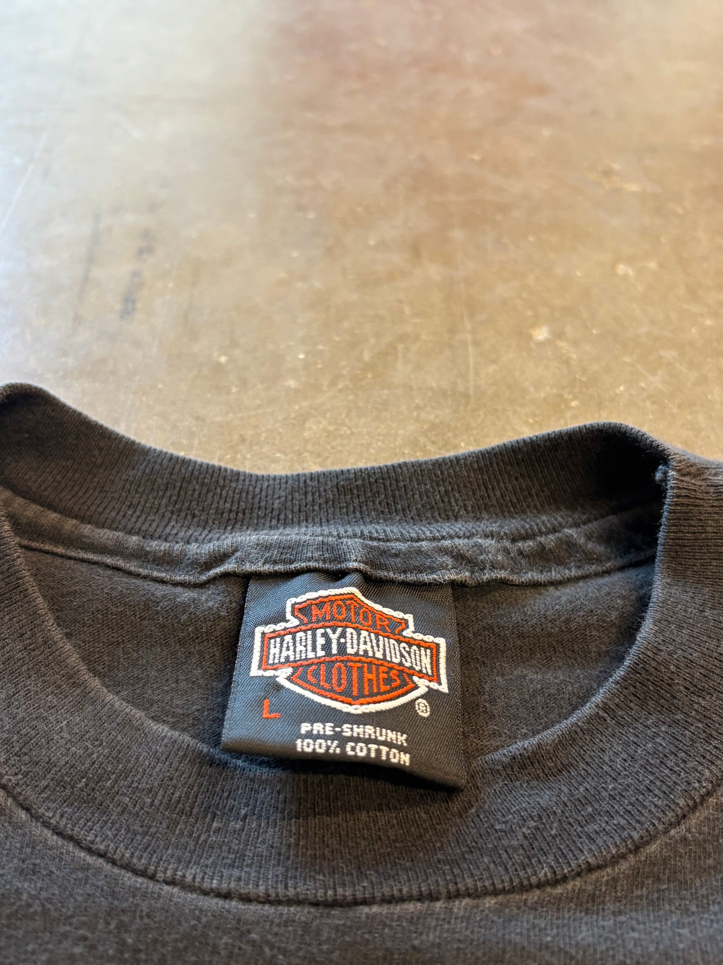 Vintage Harley Davidson Eagle AOP size large