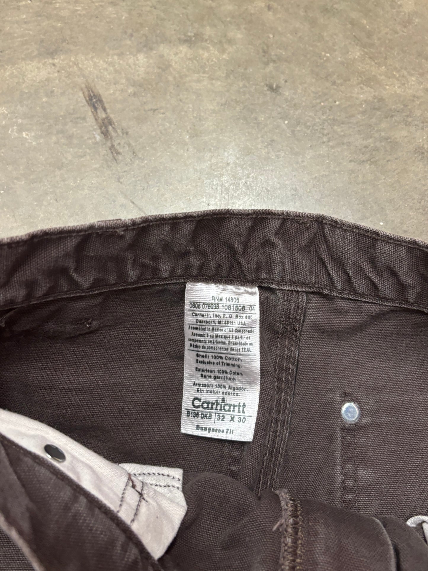 Brown Carhartt double knees