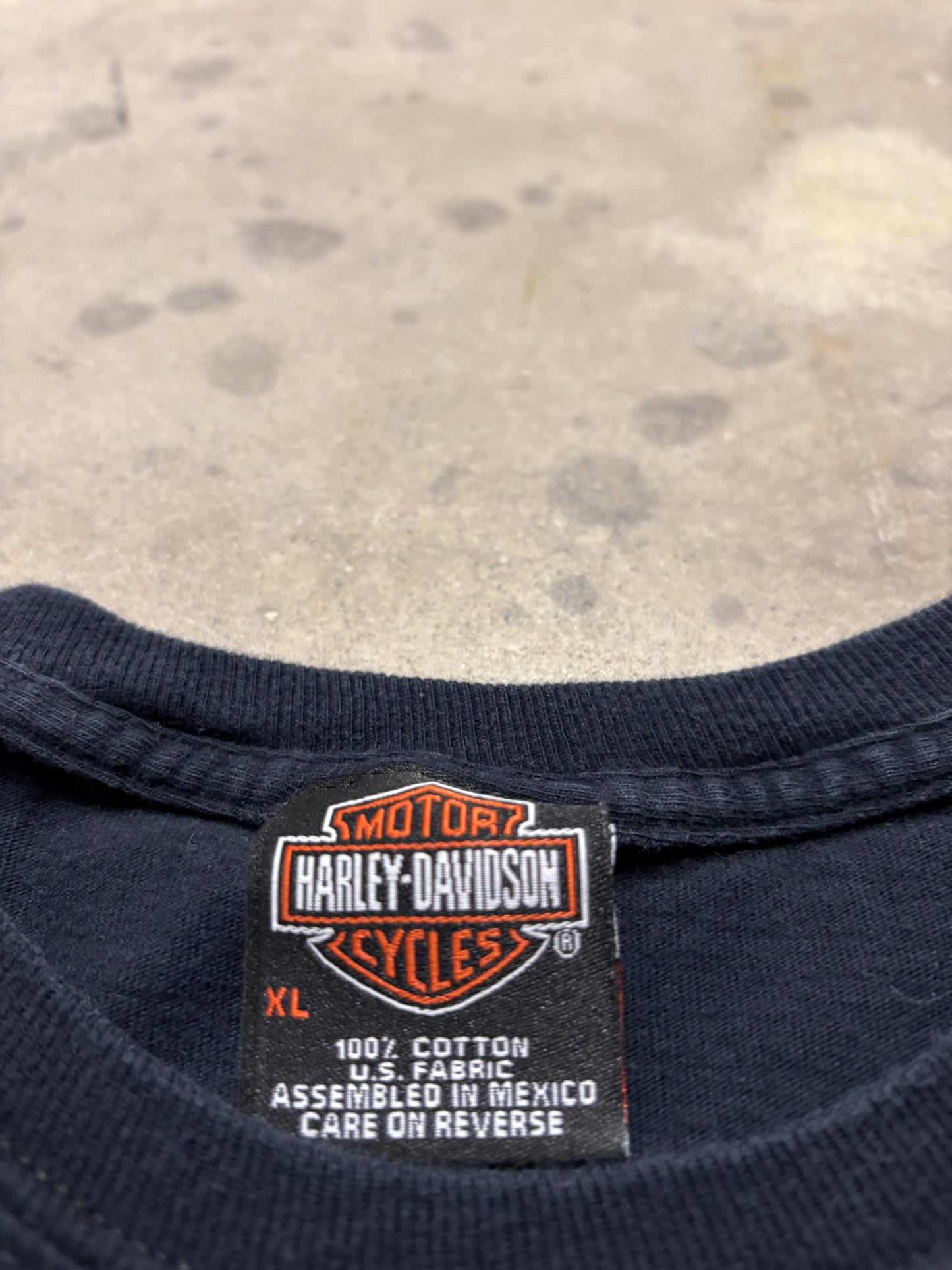 Vintage Harley Davidson flame long sleeve shirt size XL