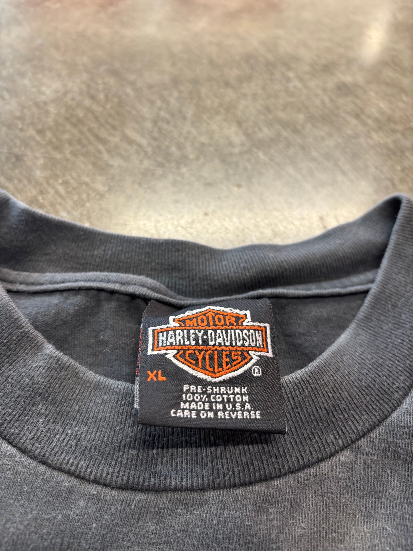 Vintage Harley Davidson Faded Out Softaul shirt size xl