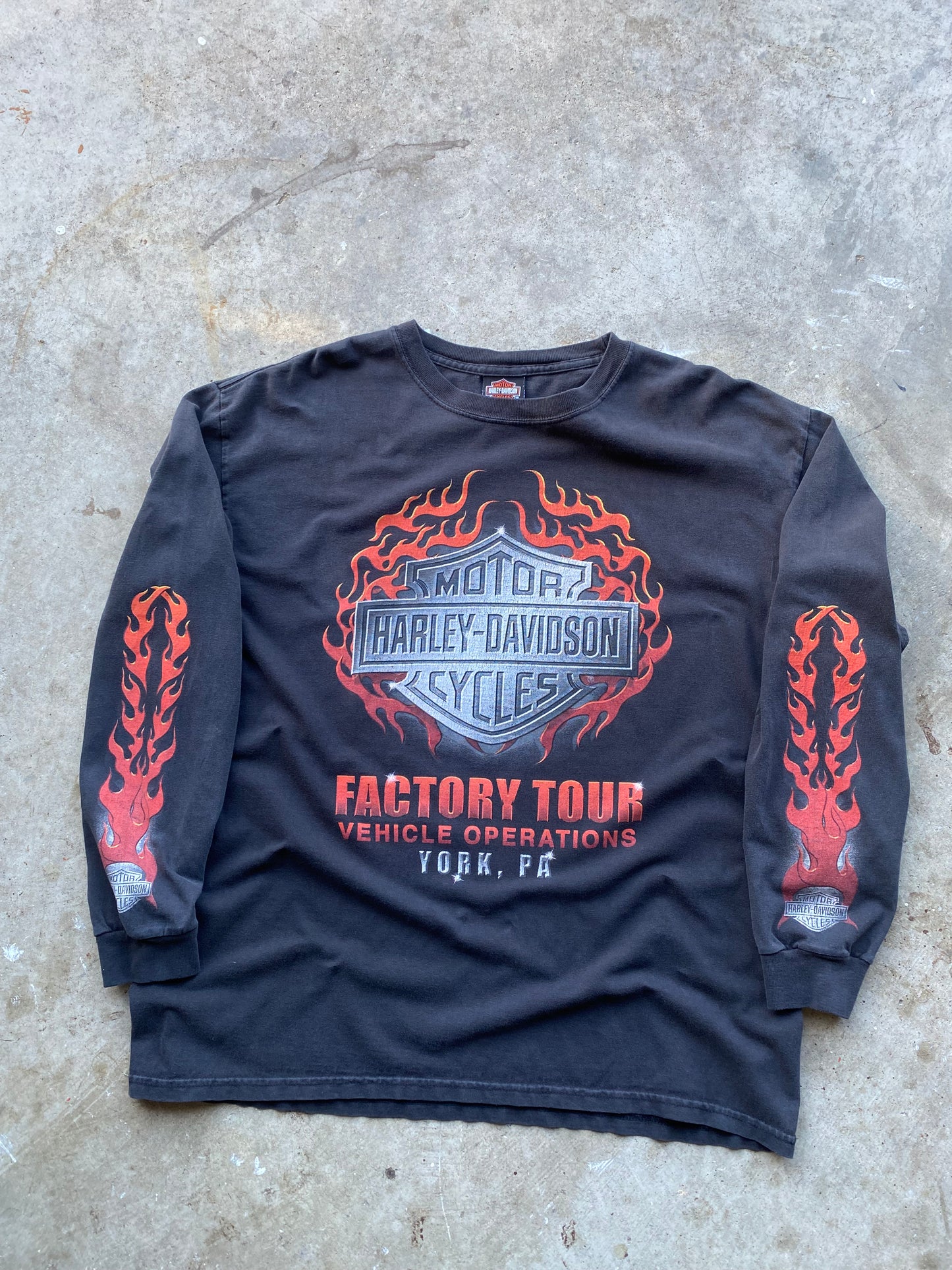 Harley Davidson Factory Tours shirt size extra large