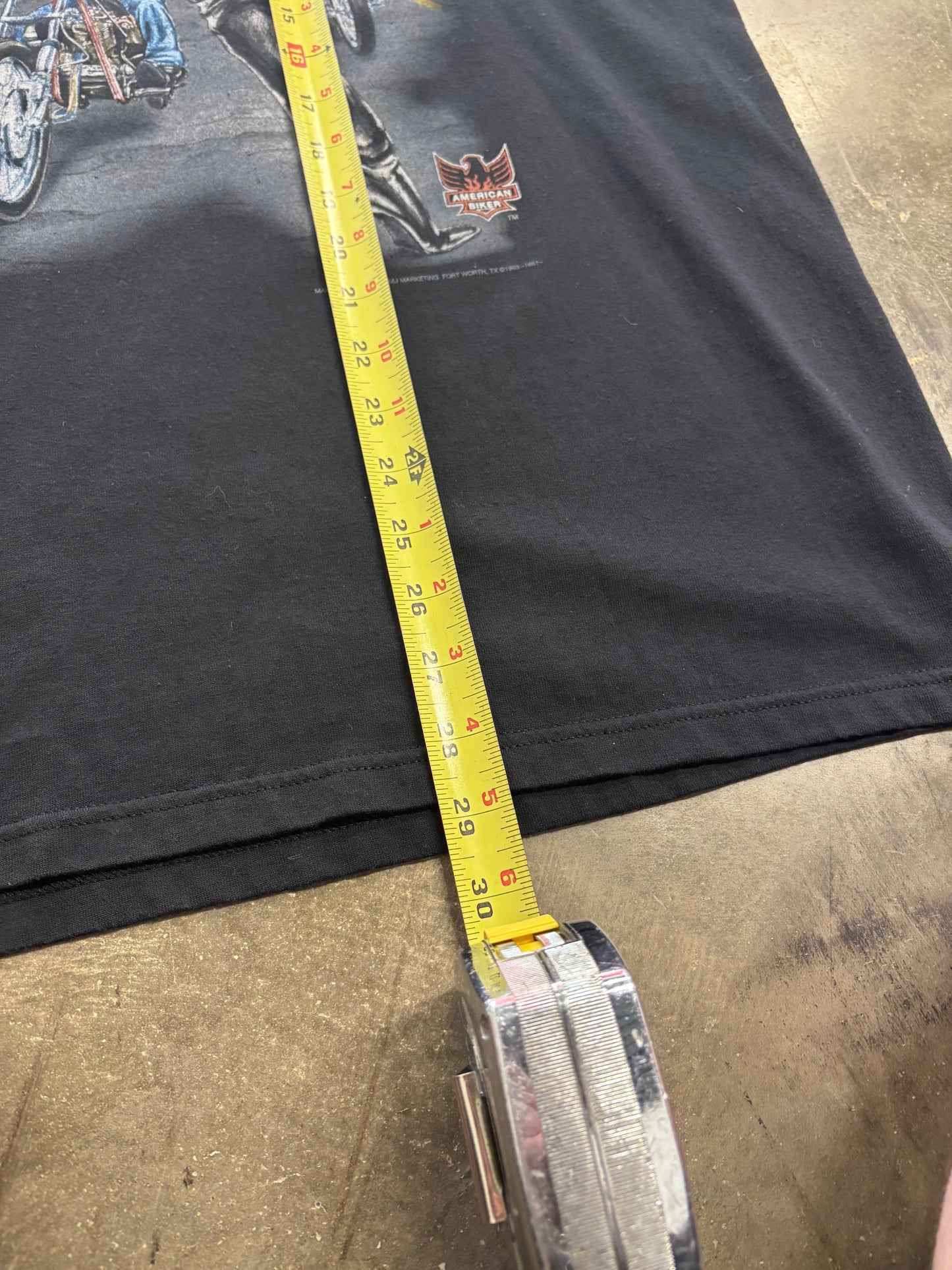Vintage 3D emblem Wild Ride shirt size XL