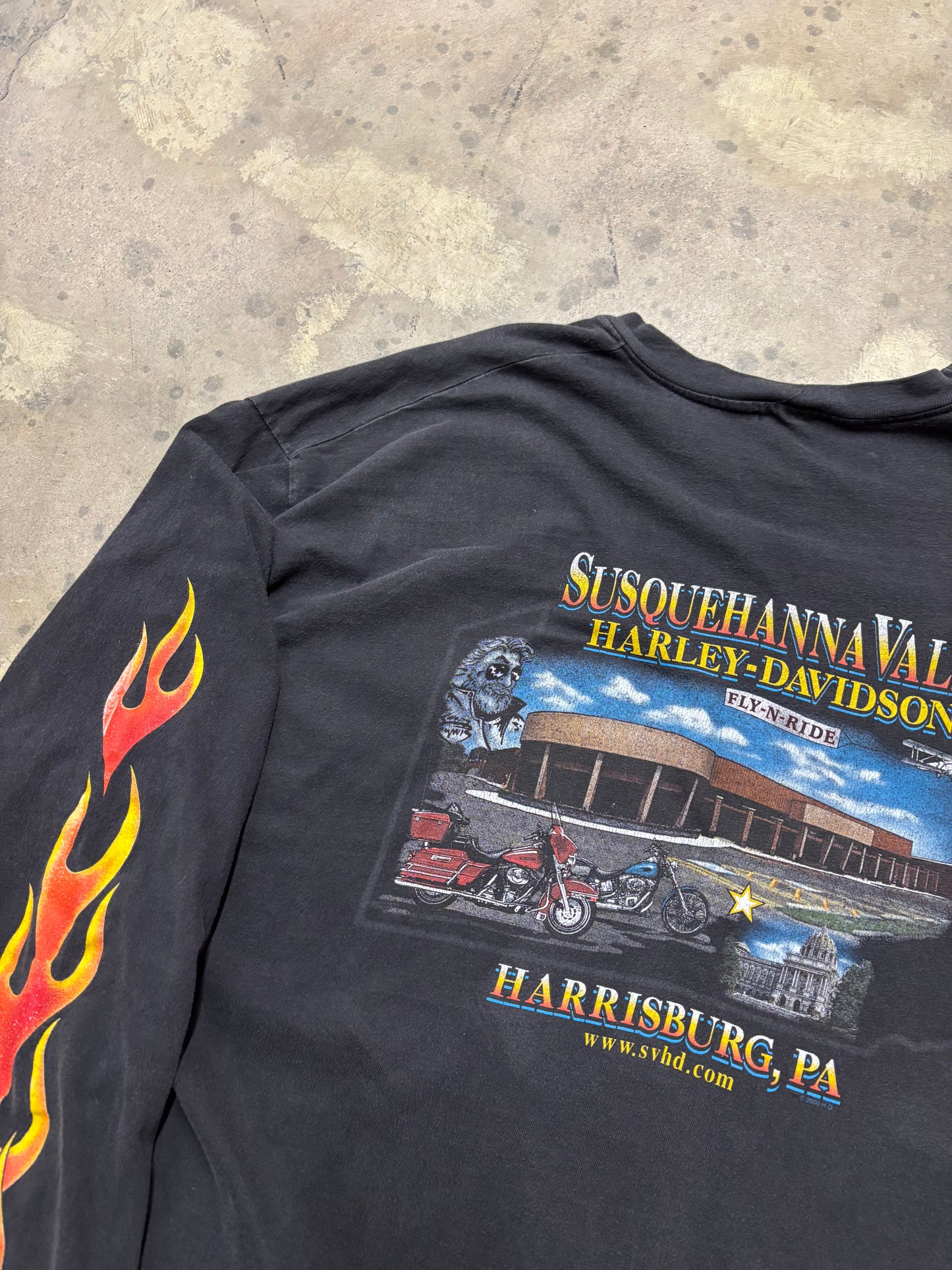 Vintage Harley Davidson Screaming Eagle shirt size XXL