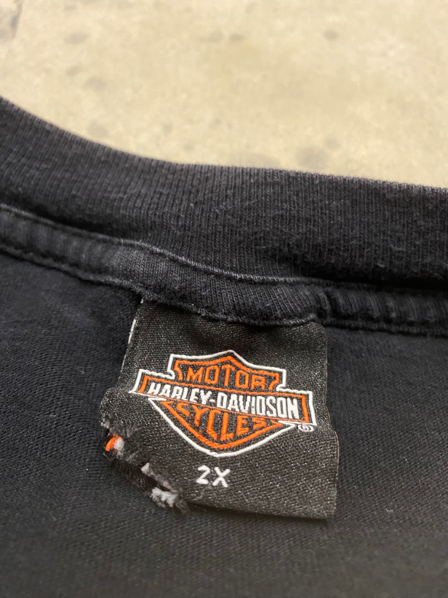 Vintage Harley Davidson Lightning Eagle shirt size XXL