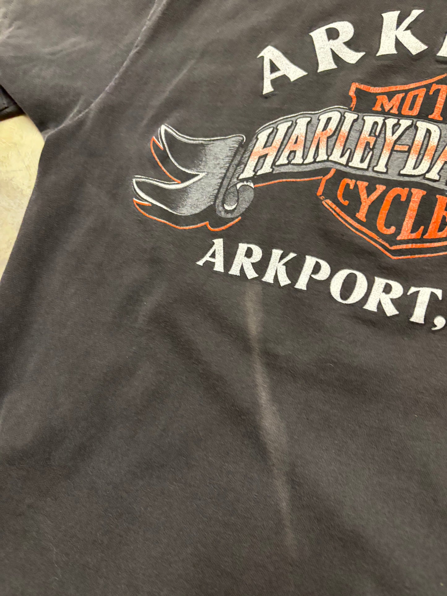 Vintage Harley Davidson panthers shirt size large