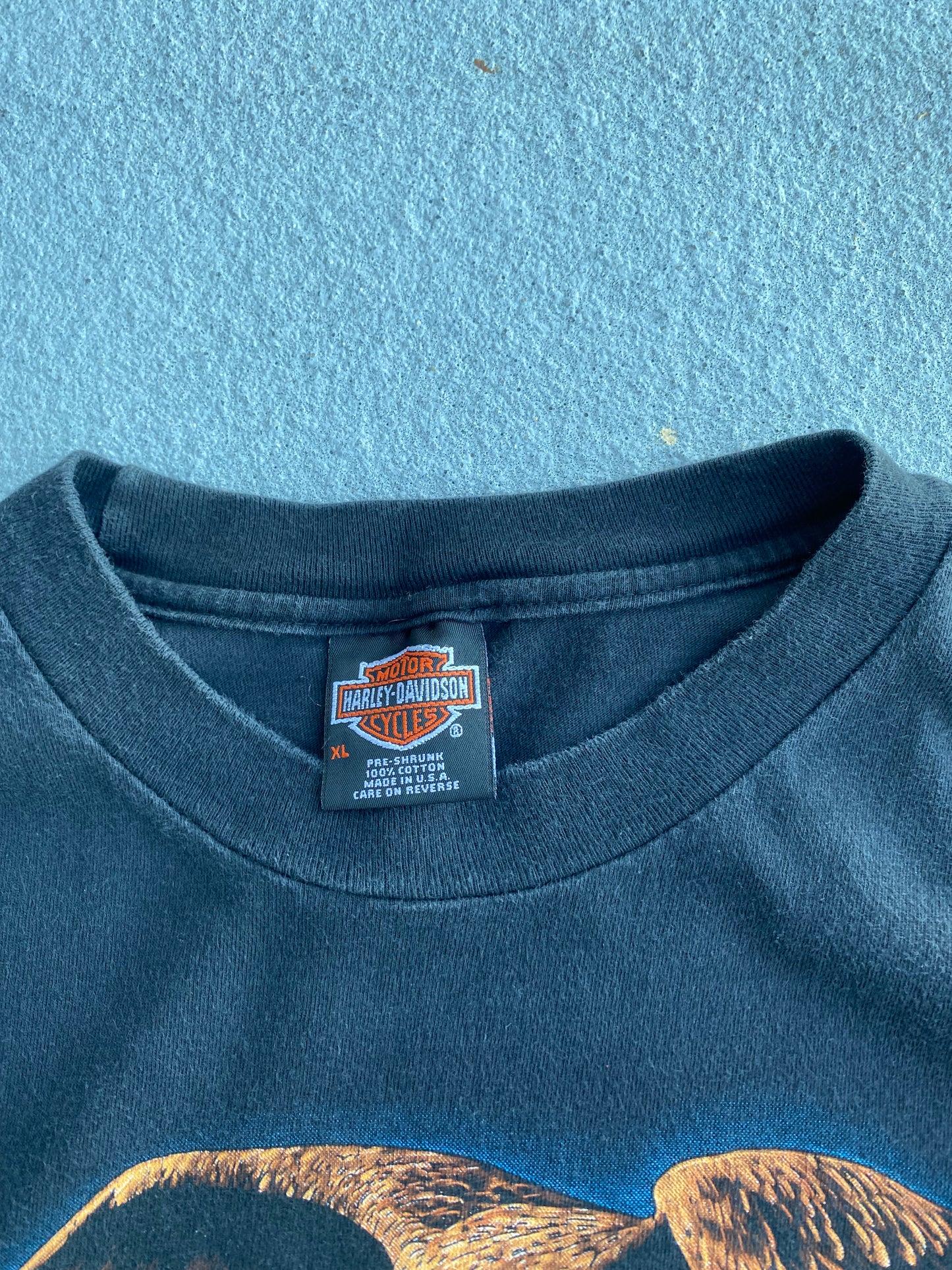 Vintage Harley Davidson One with the wind shirt size Extra large