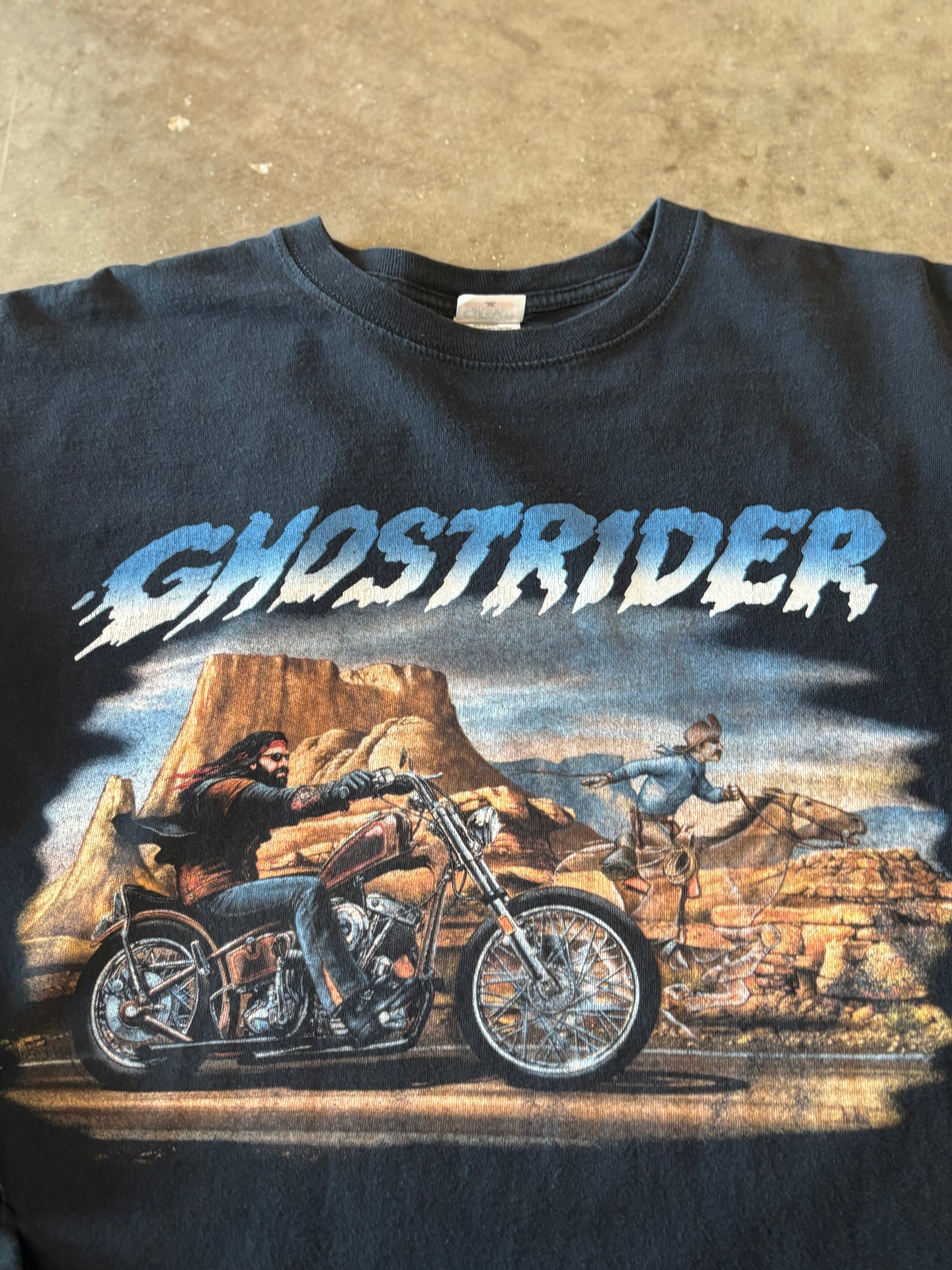 Vintage EasyRiders Ghostrider long sleeve shirt size xl