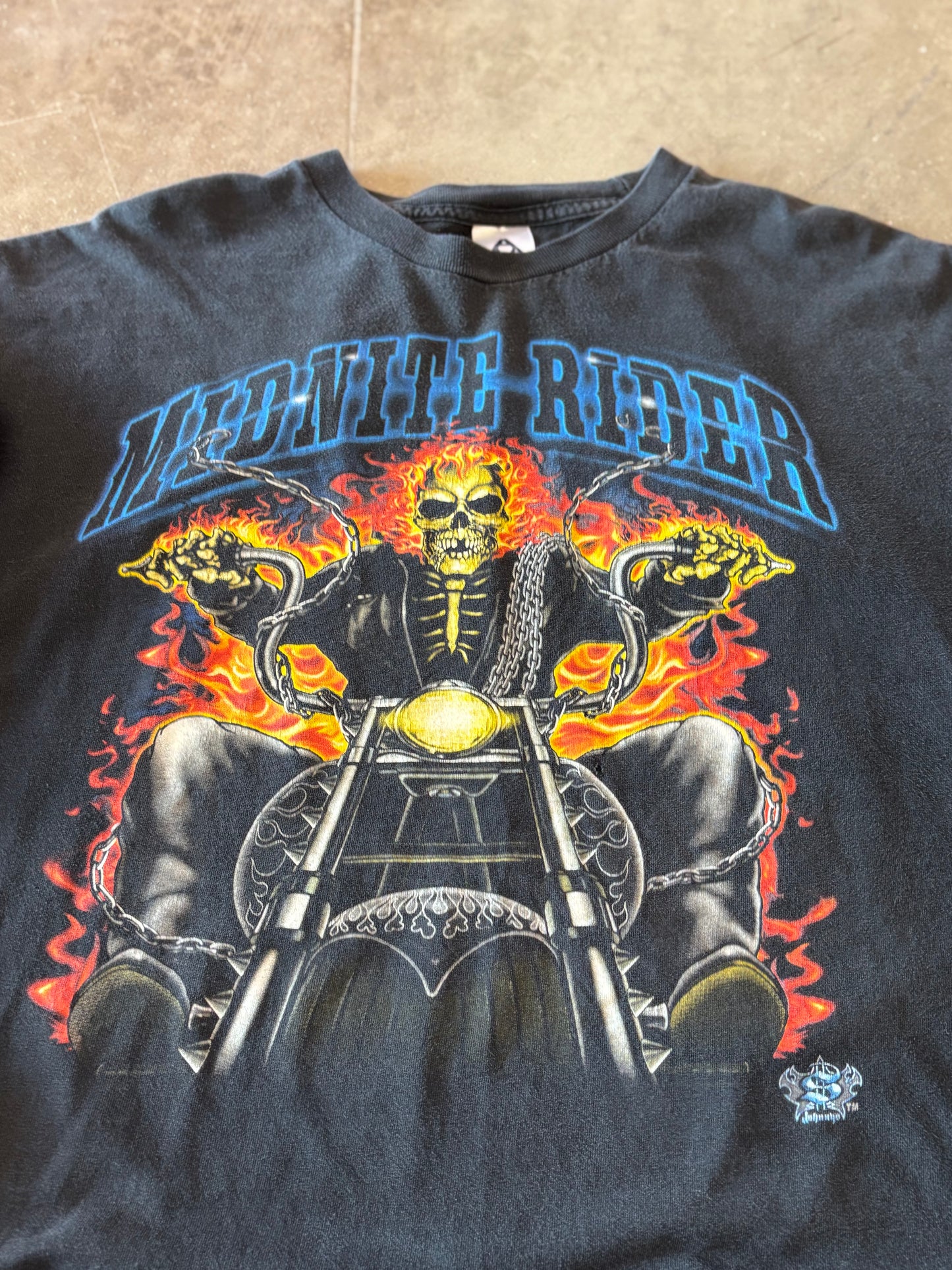 Vintage Midnite Rider long sleeve size xxl