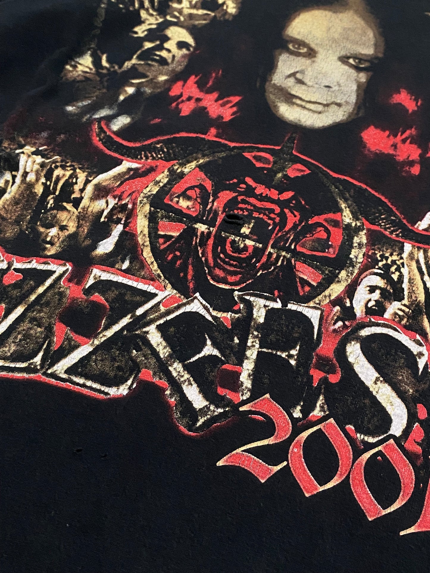 Vintage 2001 OzzFest shirt Size XL