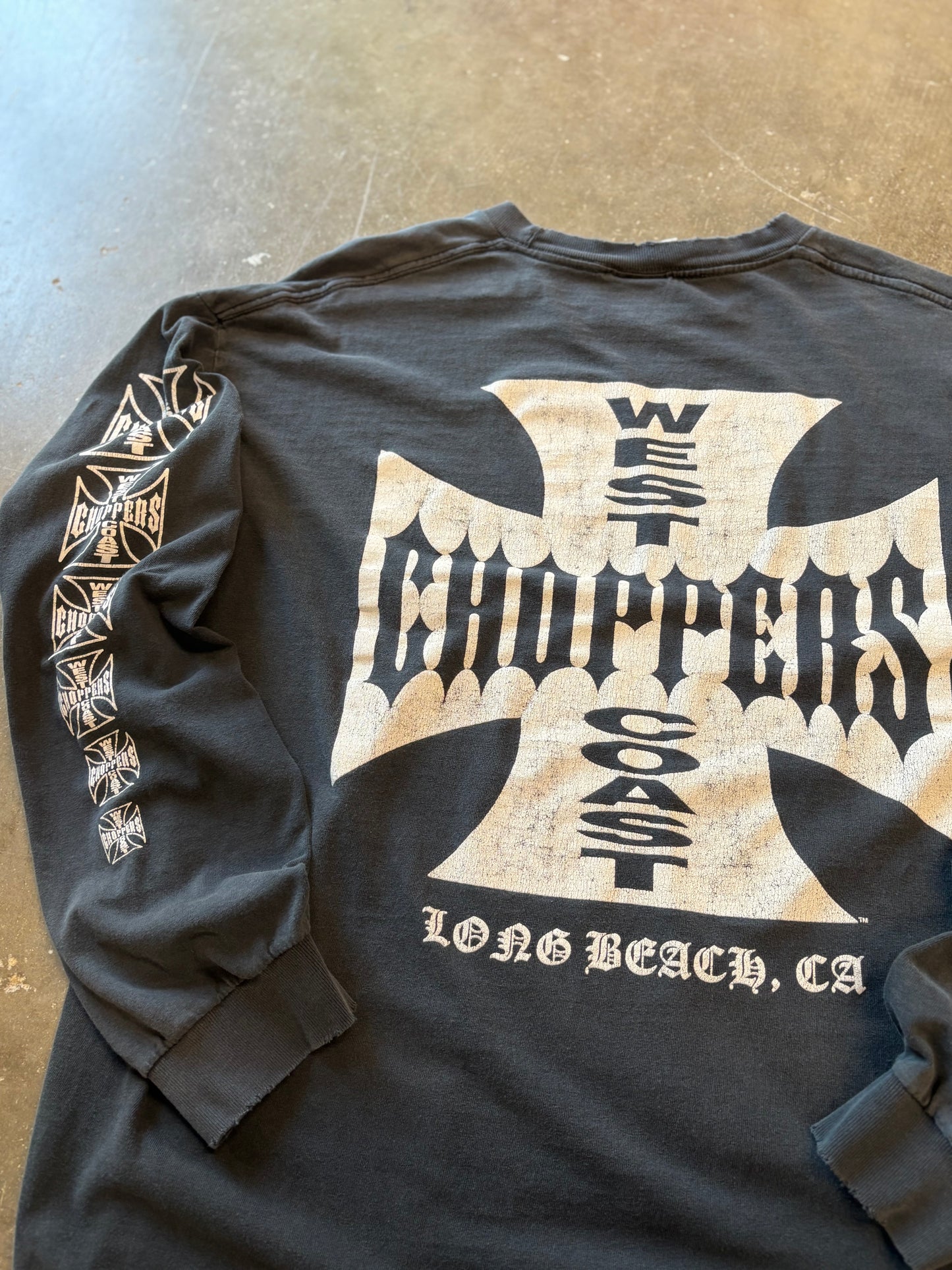 Vintage West Coast choppers long sleeve size extra large