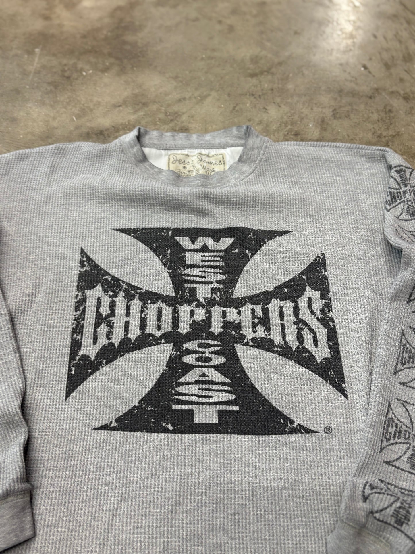 Vintage West coast choppers thermal size medium
