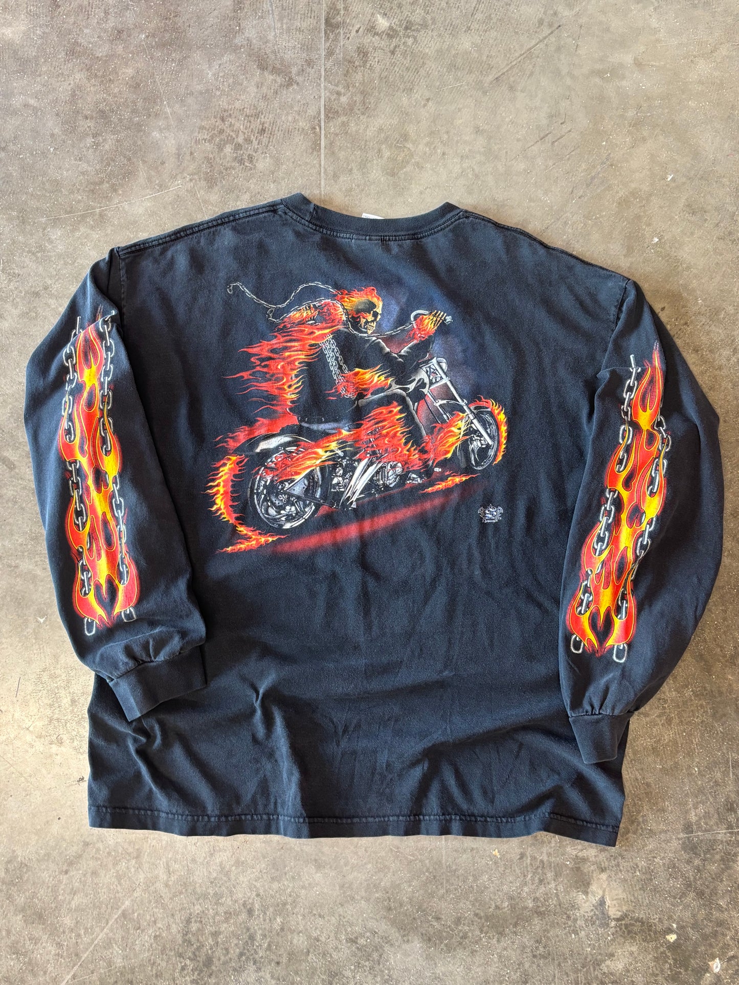 Vintage Midnite Rider long sleeve size xxl