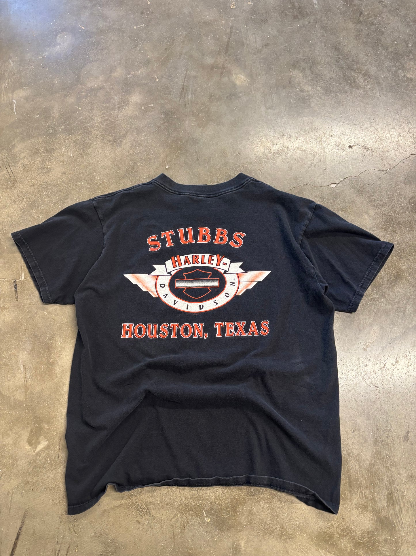 Vintage Harley Davidson Flaming Eagle shirt size extra large