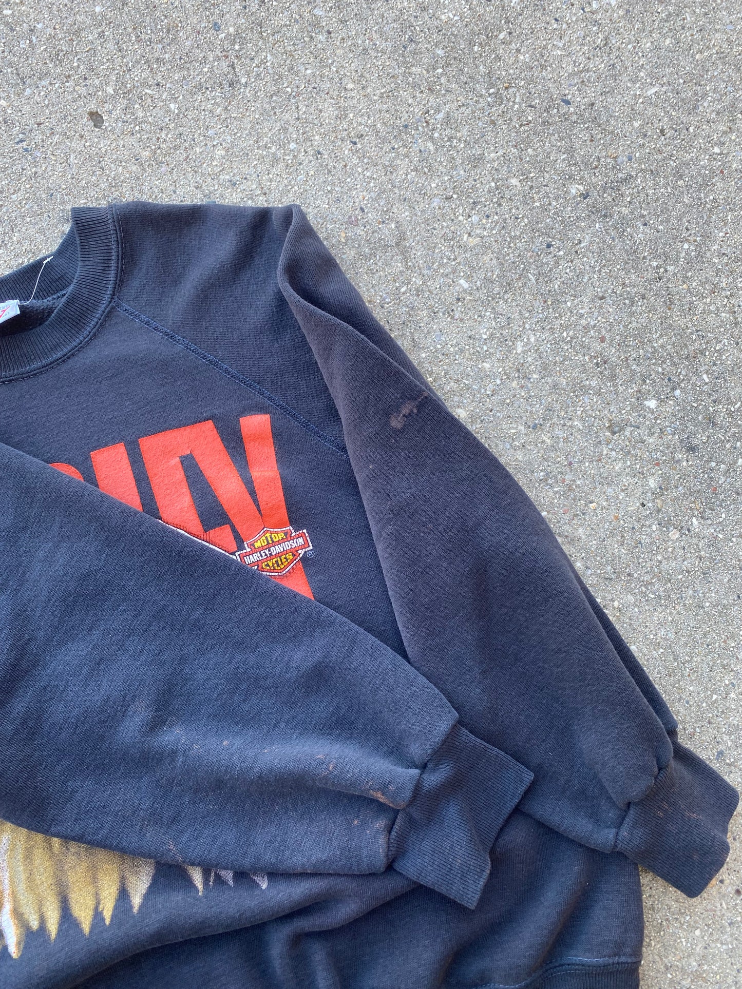 Vintage 80’s Harley Davidson Screaming Eagle sweatshirt size extra large