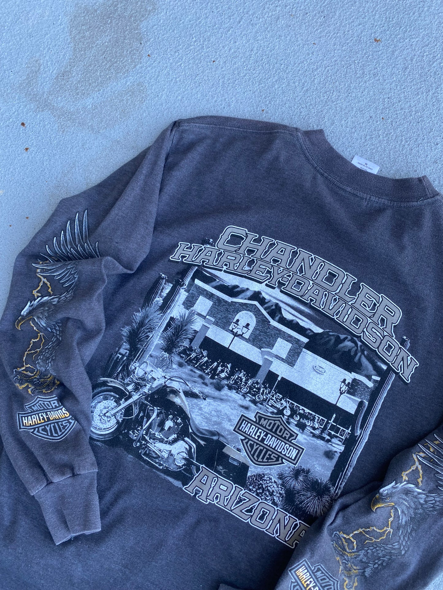 Harley Davidson Lightning Long Sleeve Size Medium
