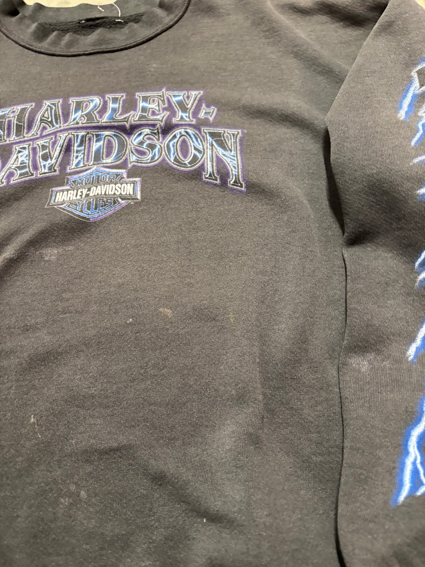 Vintage Harley Davidson Thunder sweatshirt size extra large