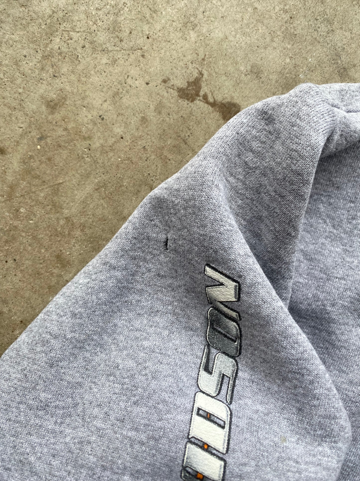 Vintage Harley Davidson Grey Zip up size extra large