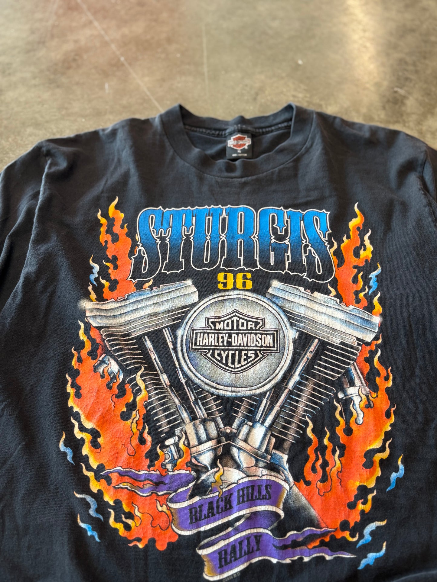 Vintage Harley Davidson Sturgis Shovelhead shirt
