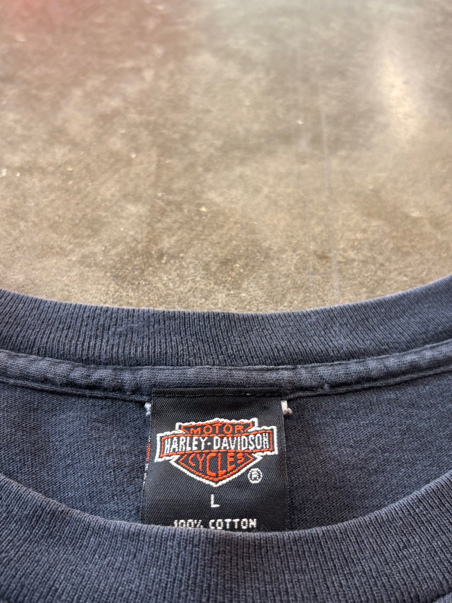 Vintage Harley Davidson wolf shirt size large