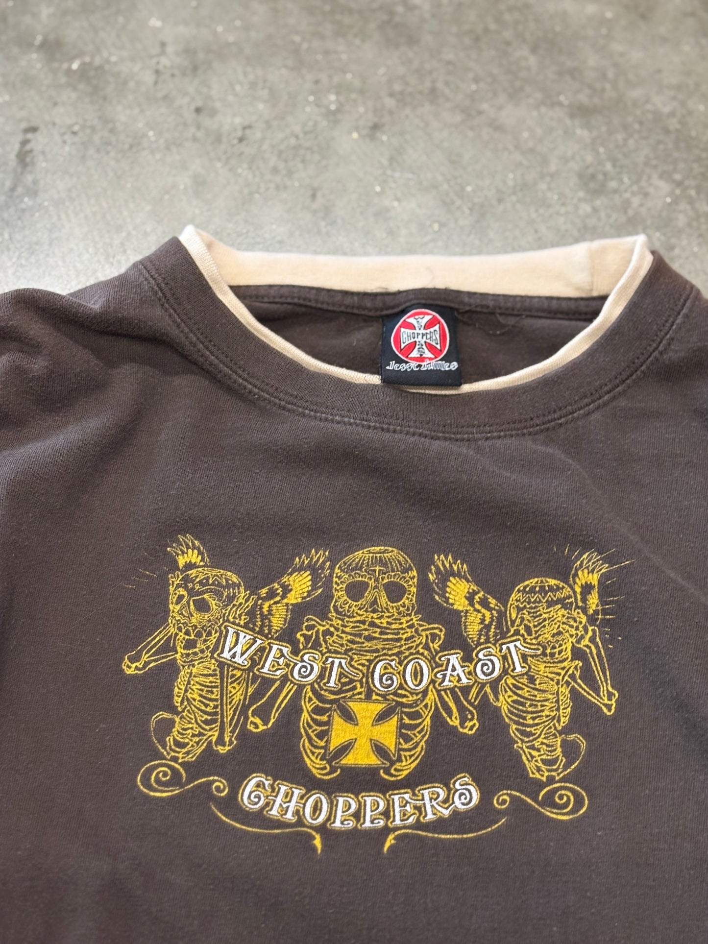 Vintage West Coast Choppers Thermal long sleeve size extra large