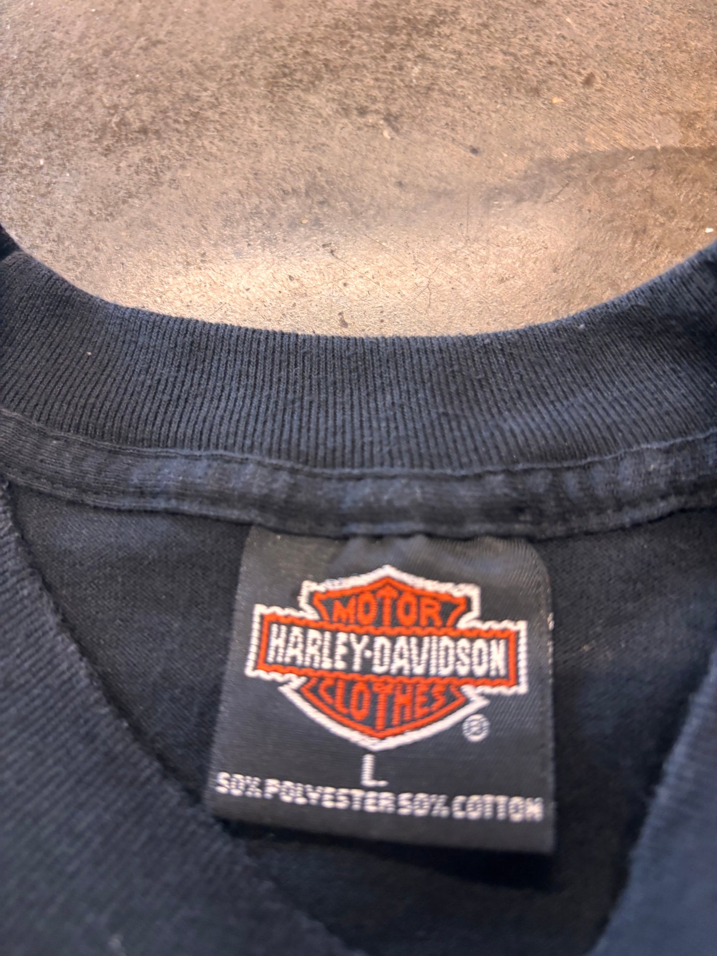 Vintage Harley Davidson special shield shirt size large
