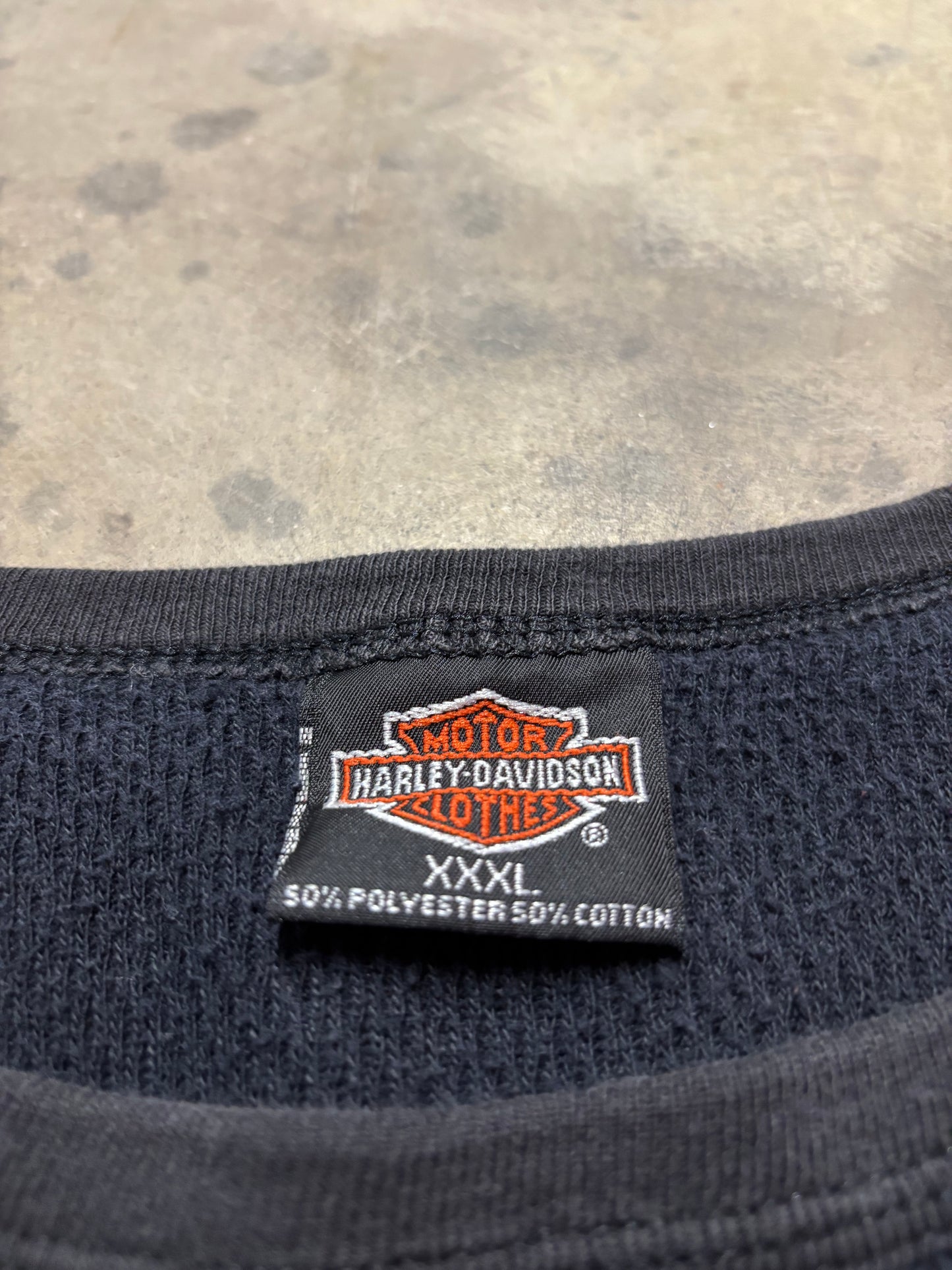 Vintage Harley Davidson purple lightning thermal size XXXL