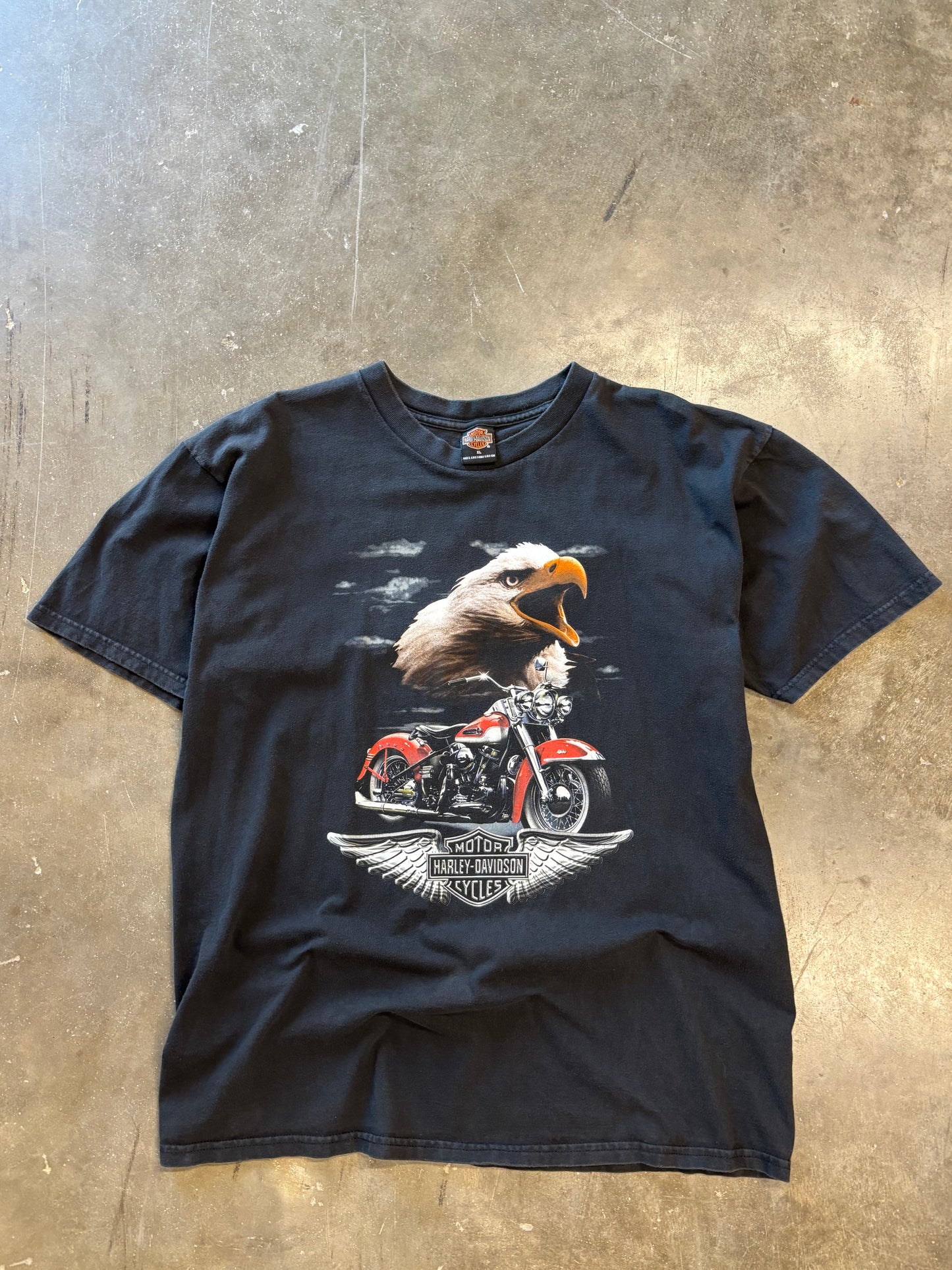 KAW KAW BRRRRRR KAWW KAWW VINTAGE HARLEY EAGLE SHIRT