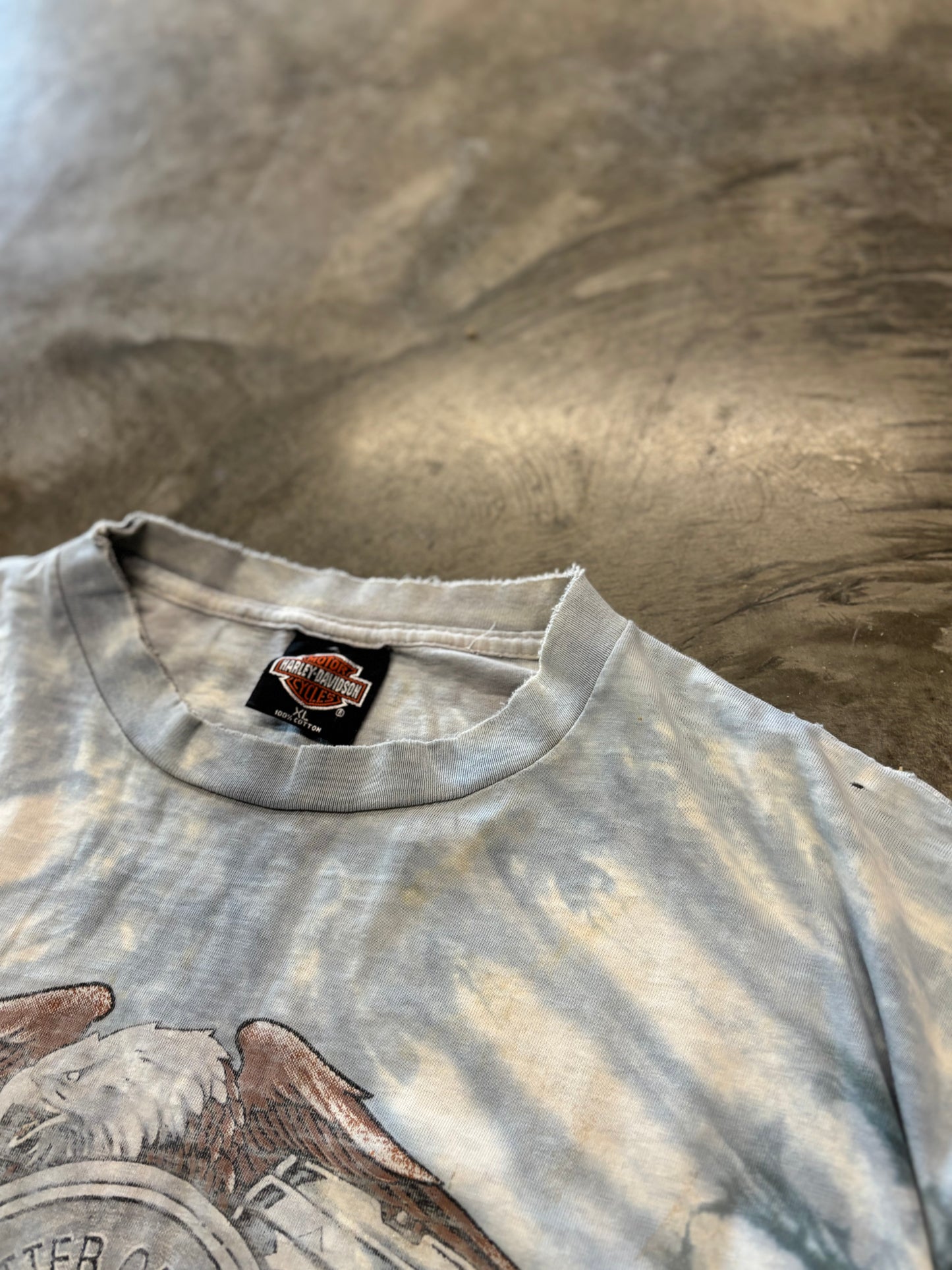 Vintage Harley Davidson tie dye shirt size xl