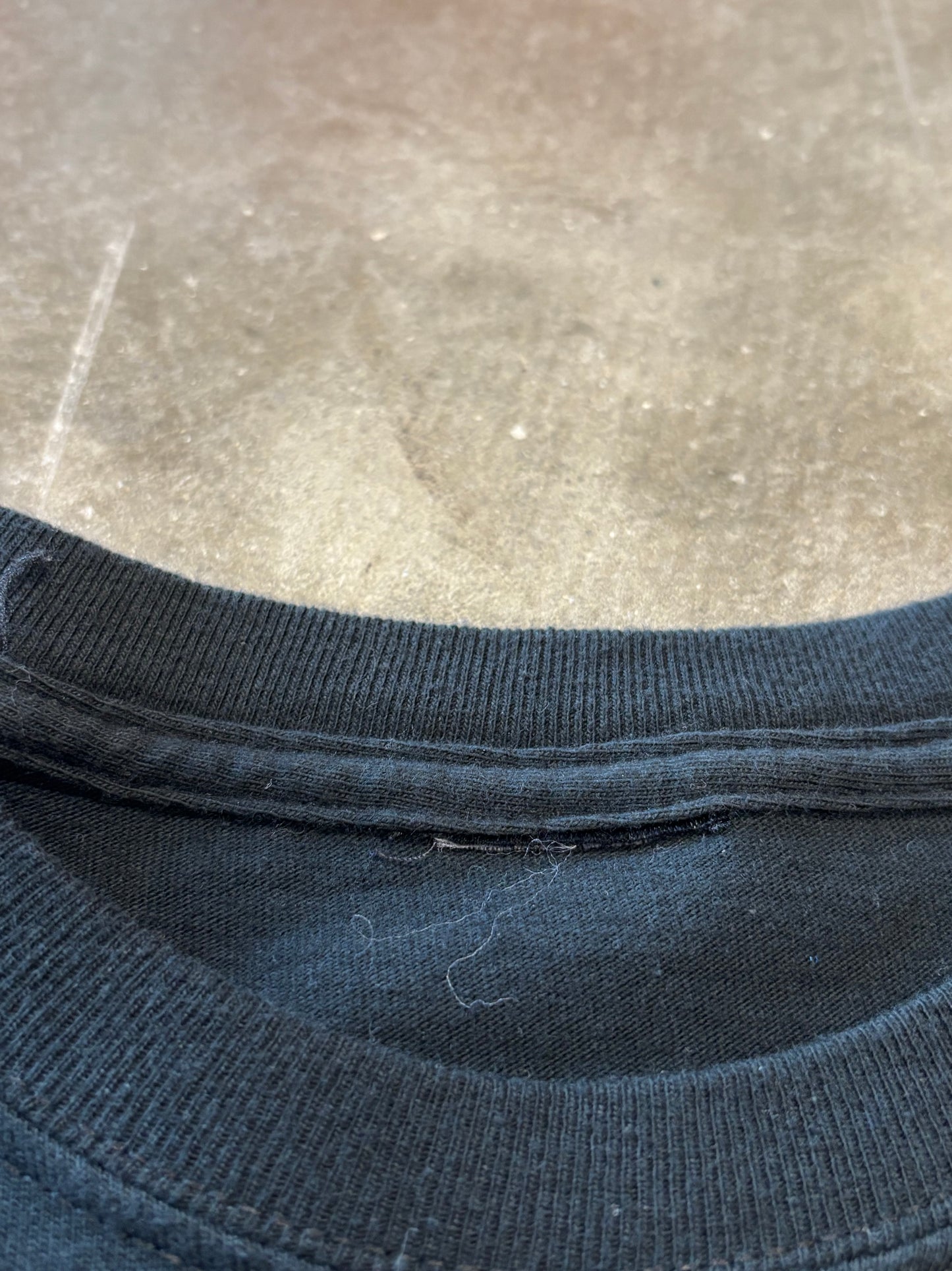 Vintage Harley Davidson blue flame long sleeve size large