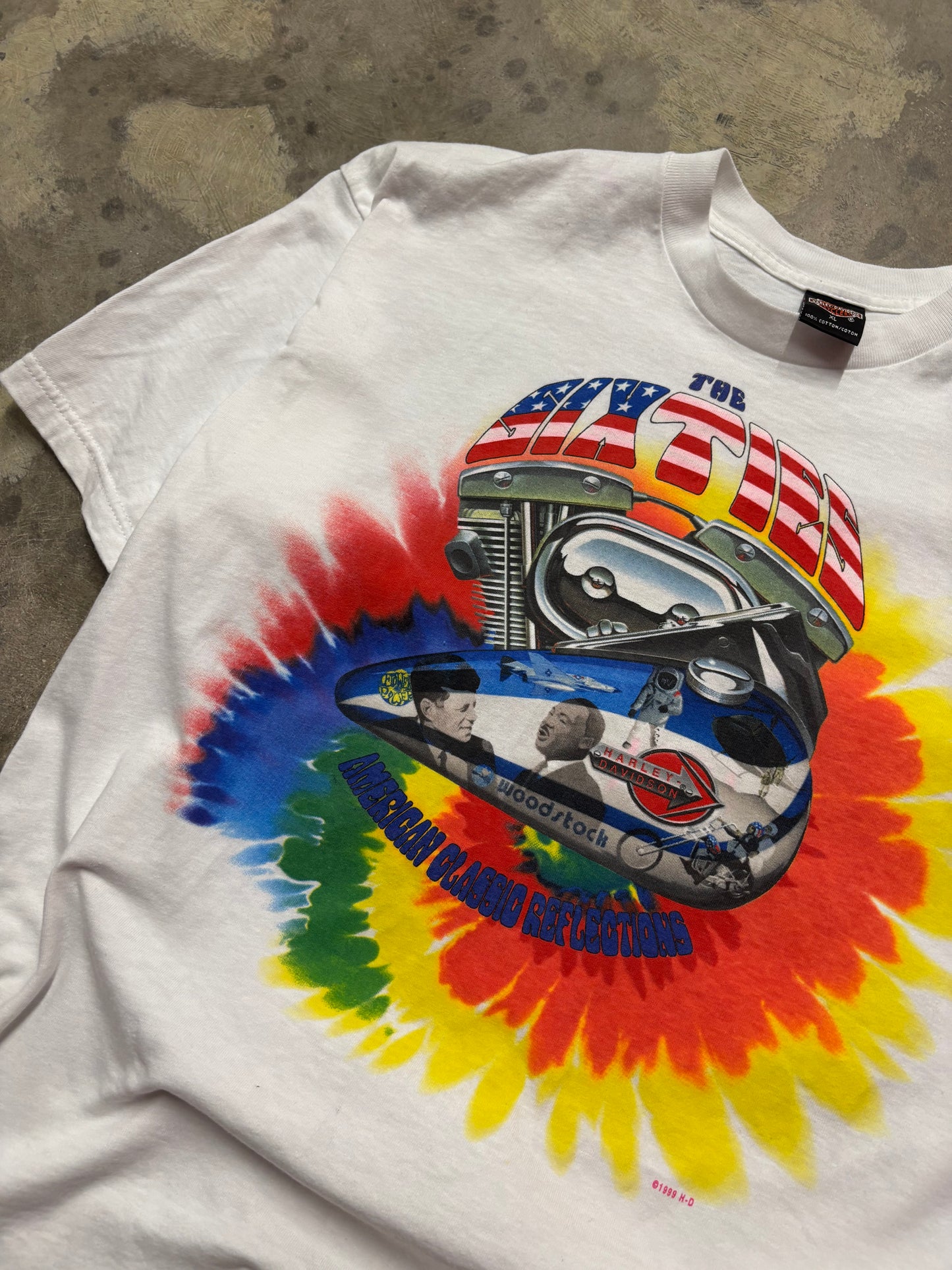 Vintage Harley Davidson The Sixties shirt size XL