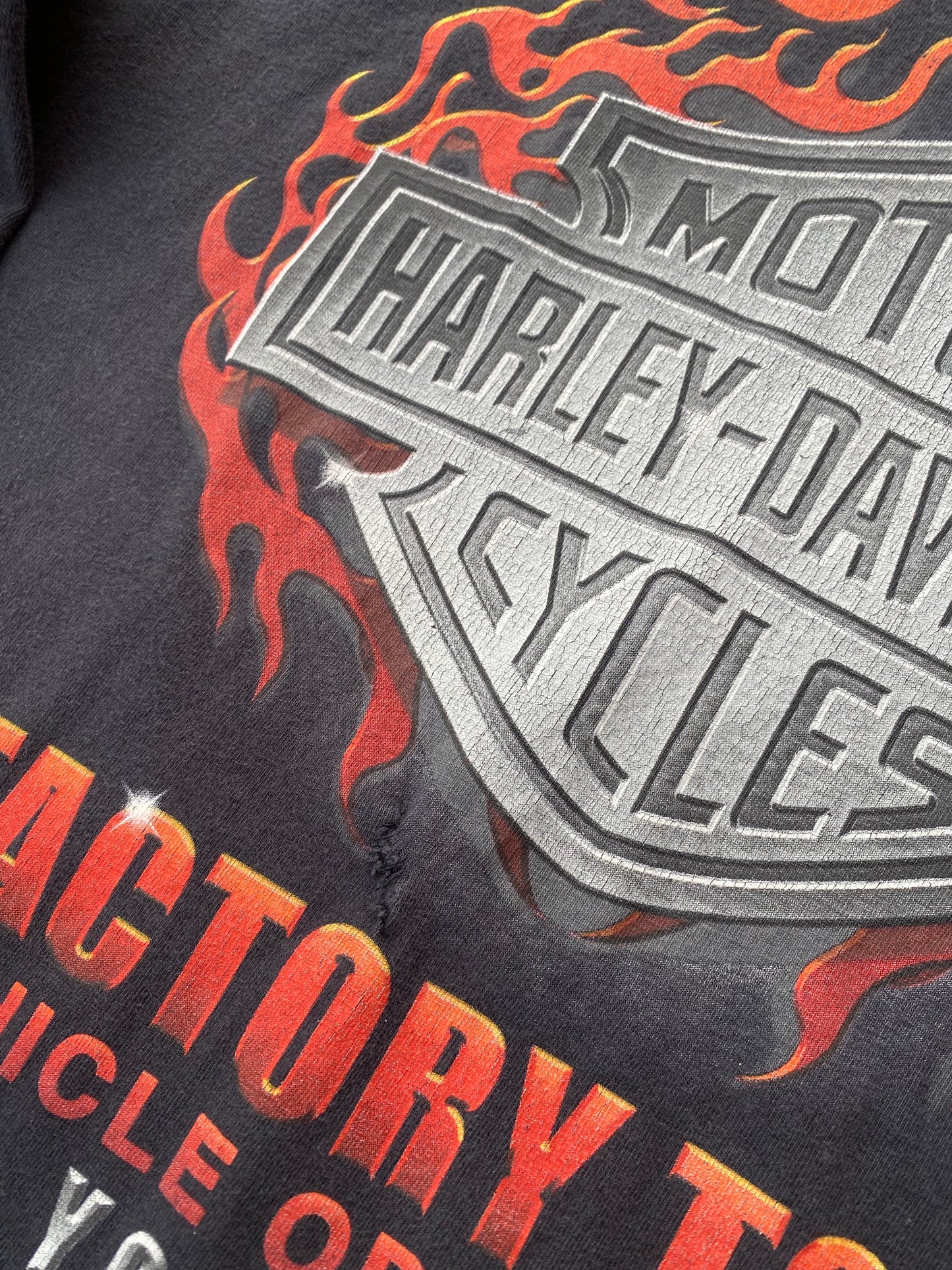 Harley Davidson Chrome Red Long sleeve Size XXL