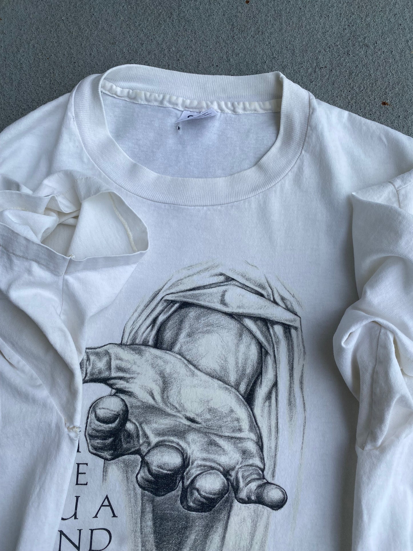 Vintage 90’s Jesus Hand Shirt XL