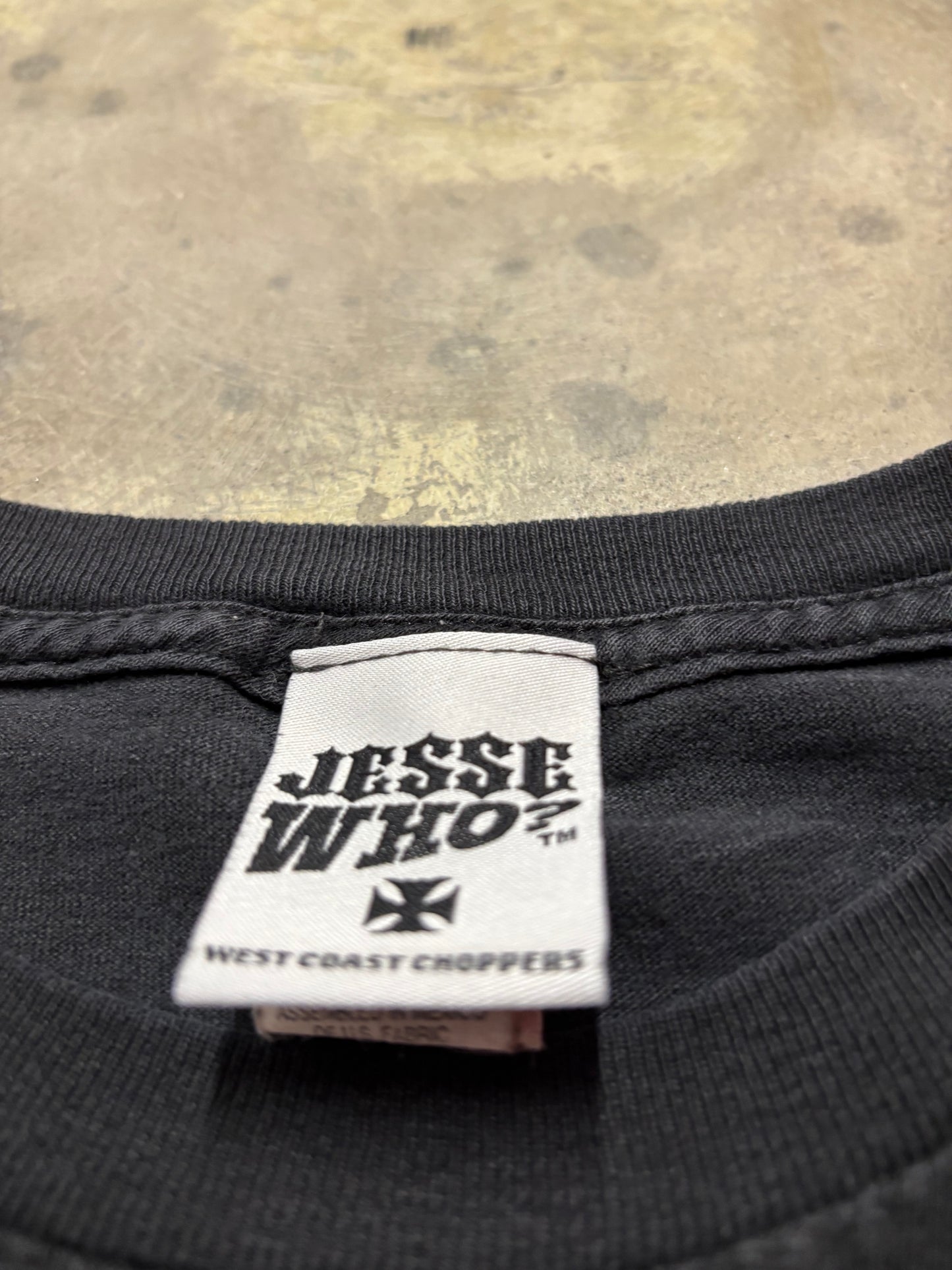 Vintage West Coast Choppers big logo long sleeve shirt size XL