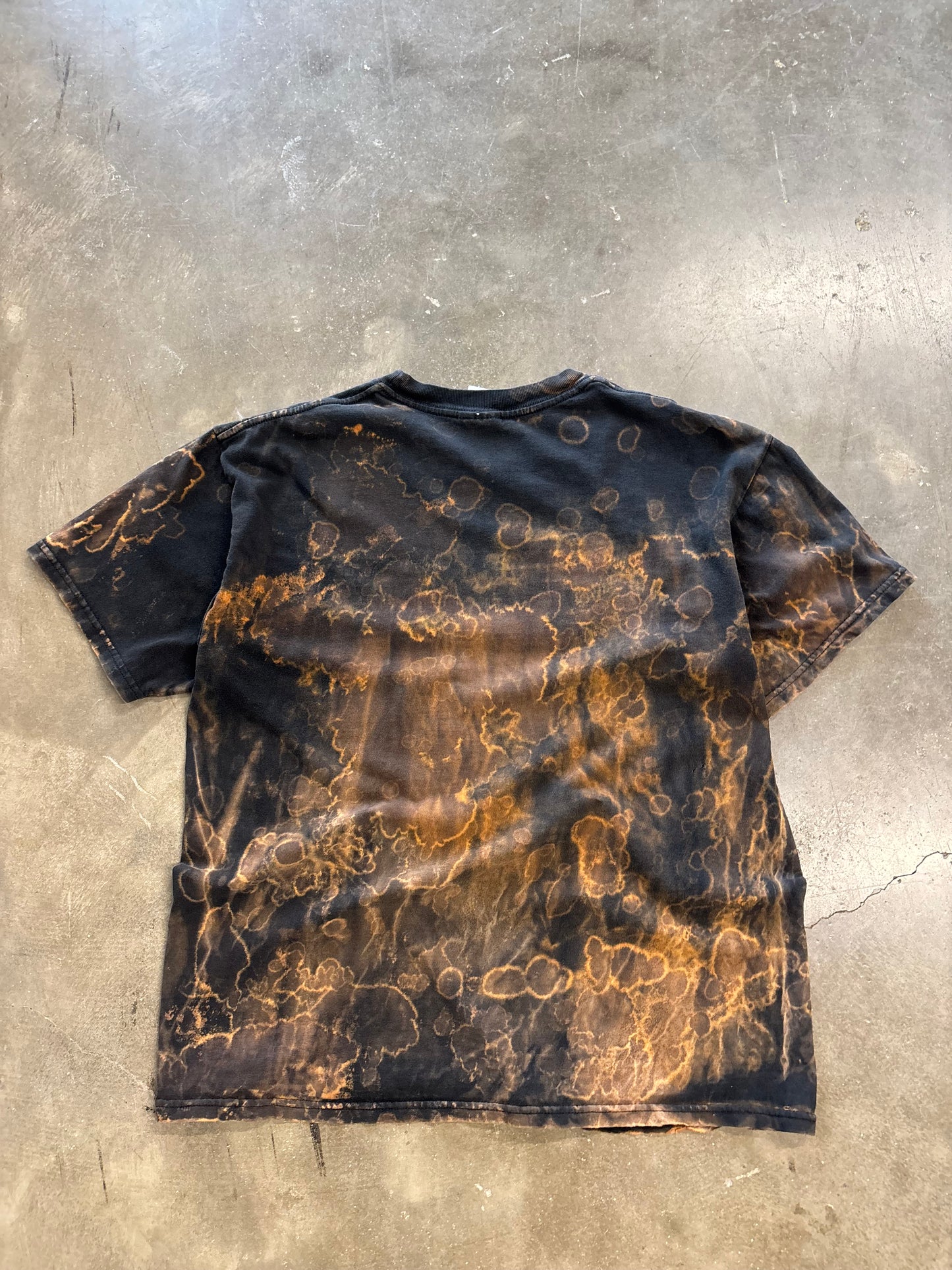 Vintage Nirvana bleached out vestibule shirt size large