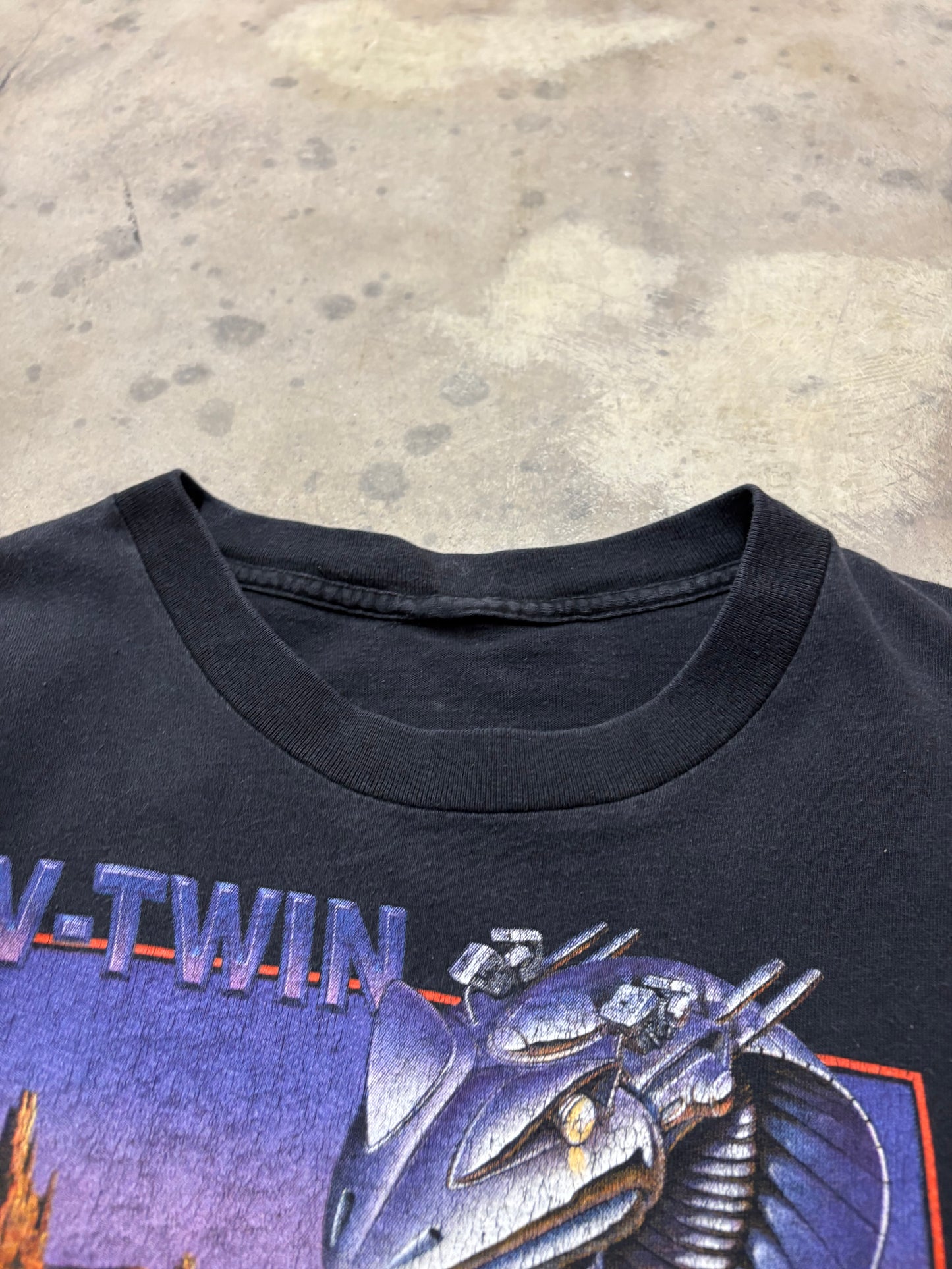 Vintage V-Twin Snake Harley Davidson shirt size large