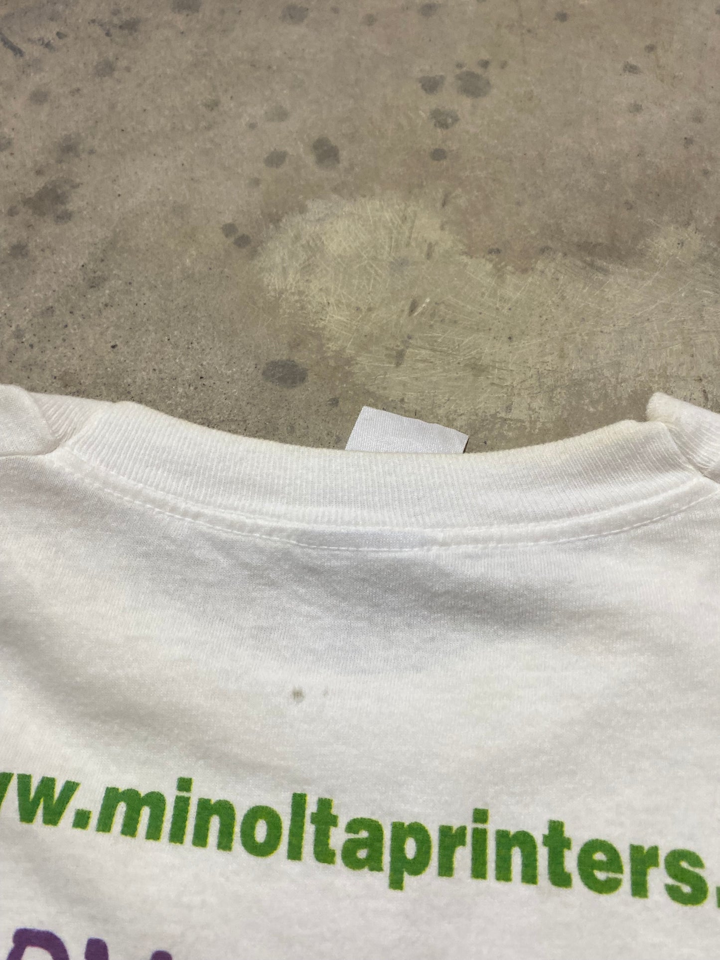 Vintage Dennis Rodman Minolta Printers shirt size XL