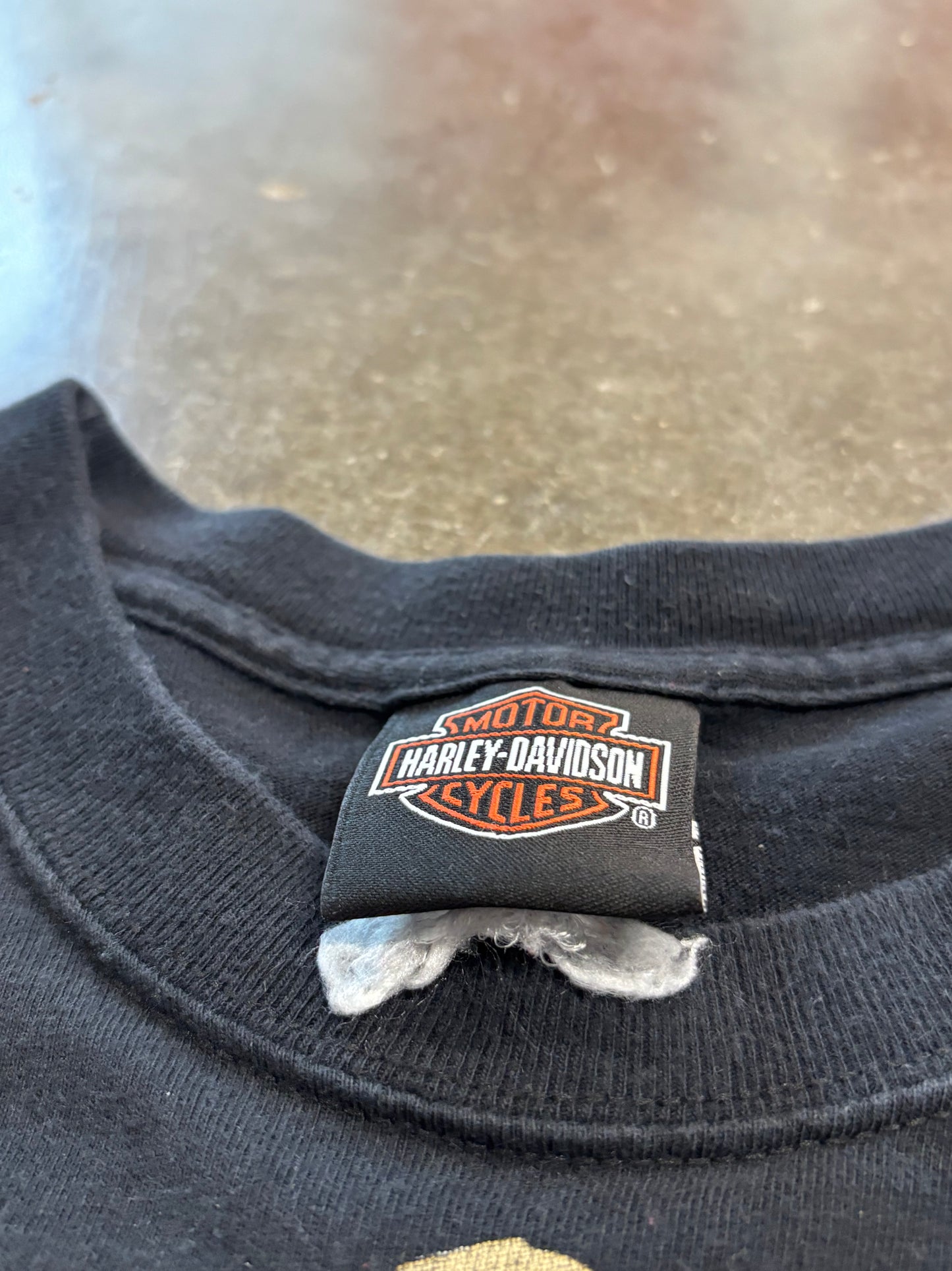 HARLEY Davidson skeleton long sleeve size xl