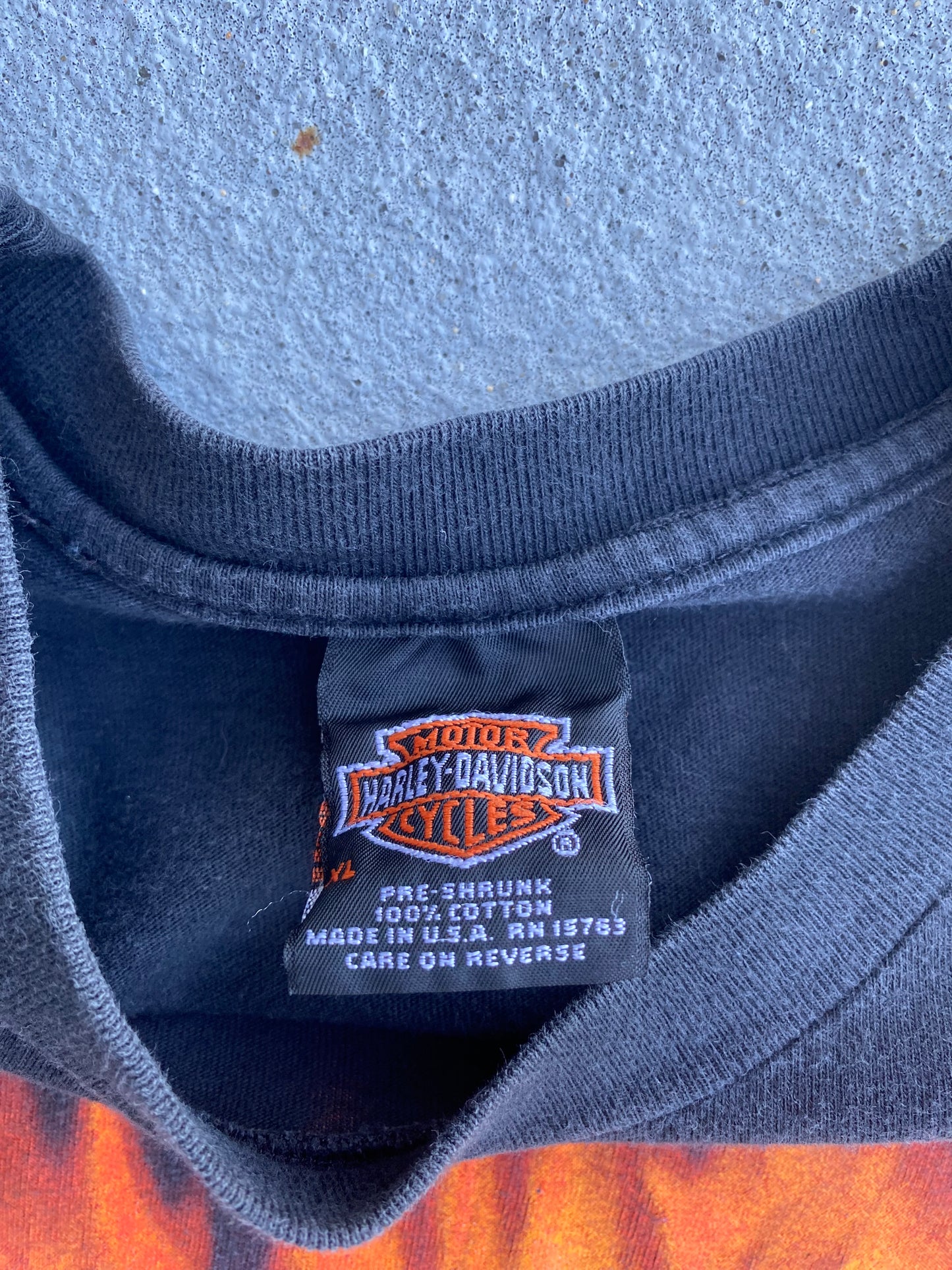 Vintage Harley Davidson Flame Riders shirt size extra large