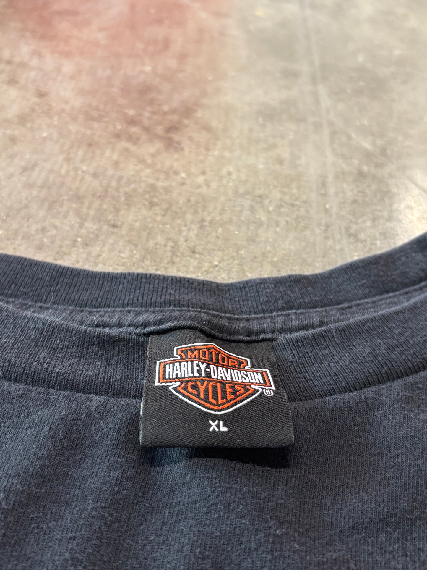 Vintage Harley Purple Lightning long sleeve size xl