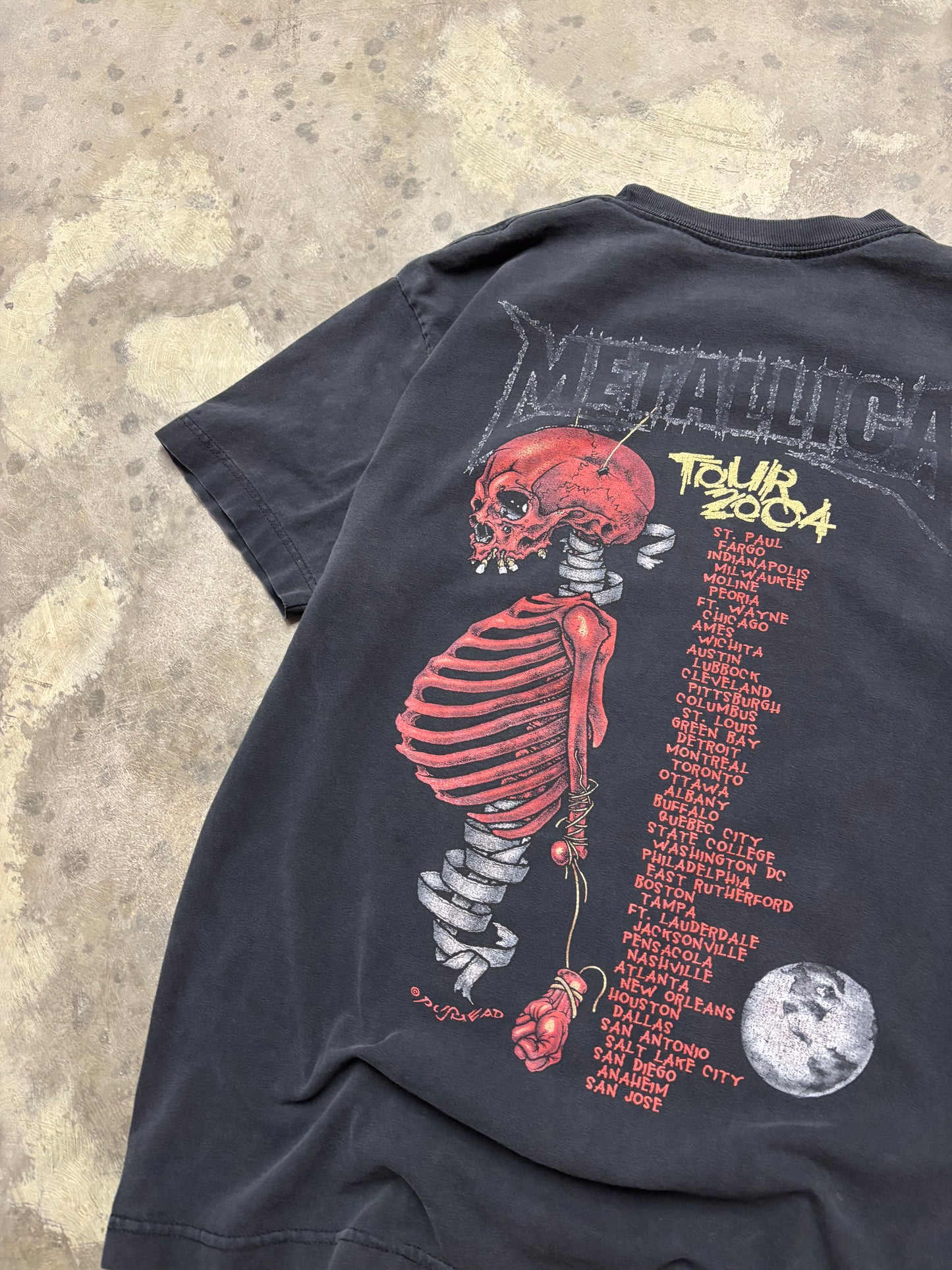 Vintage Metallica shirt size medium