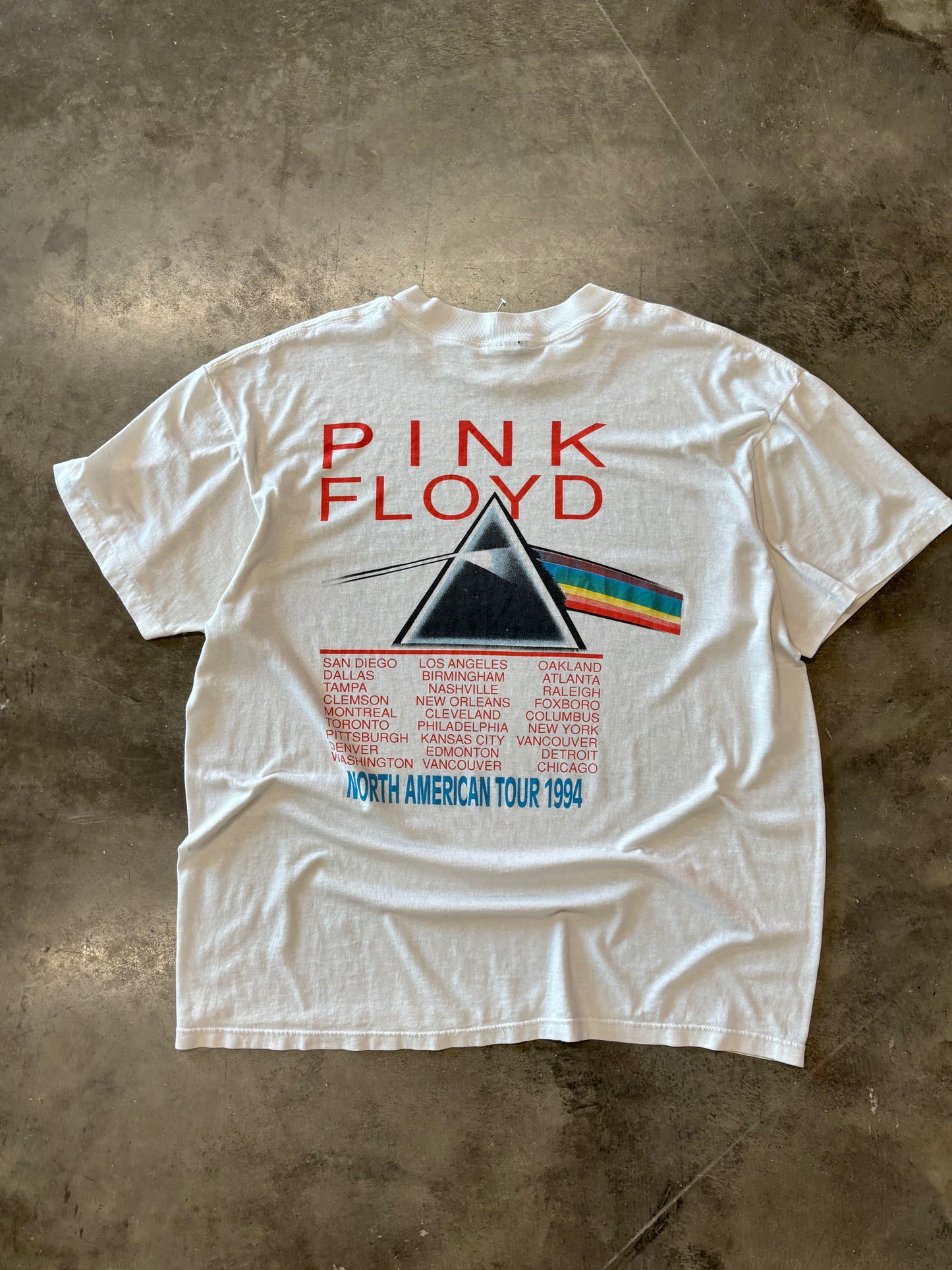 Vintage Pink Floyd division bell shirt size extra large