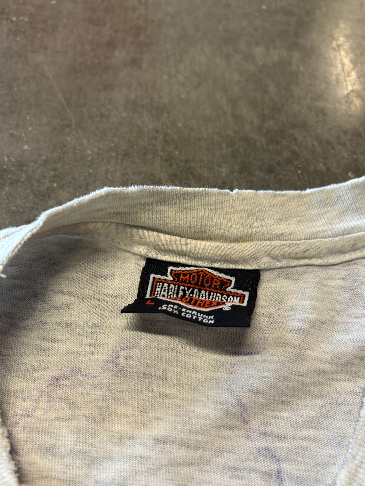 Vintage Harley Grey Lightning size large