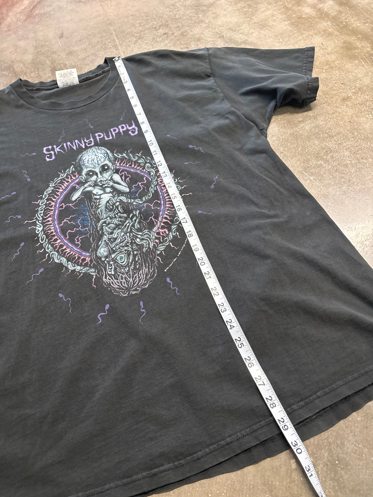 Vintage Skinny Puppy band shirt size extra large