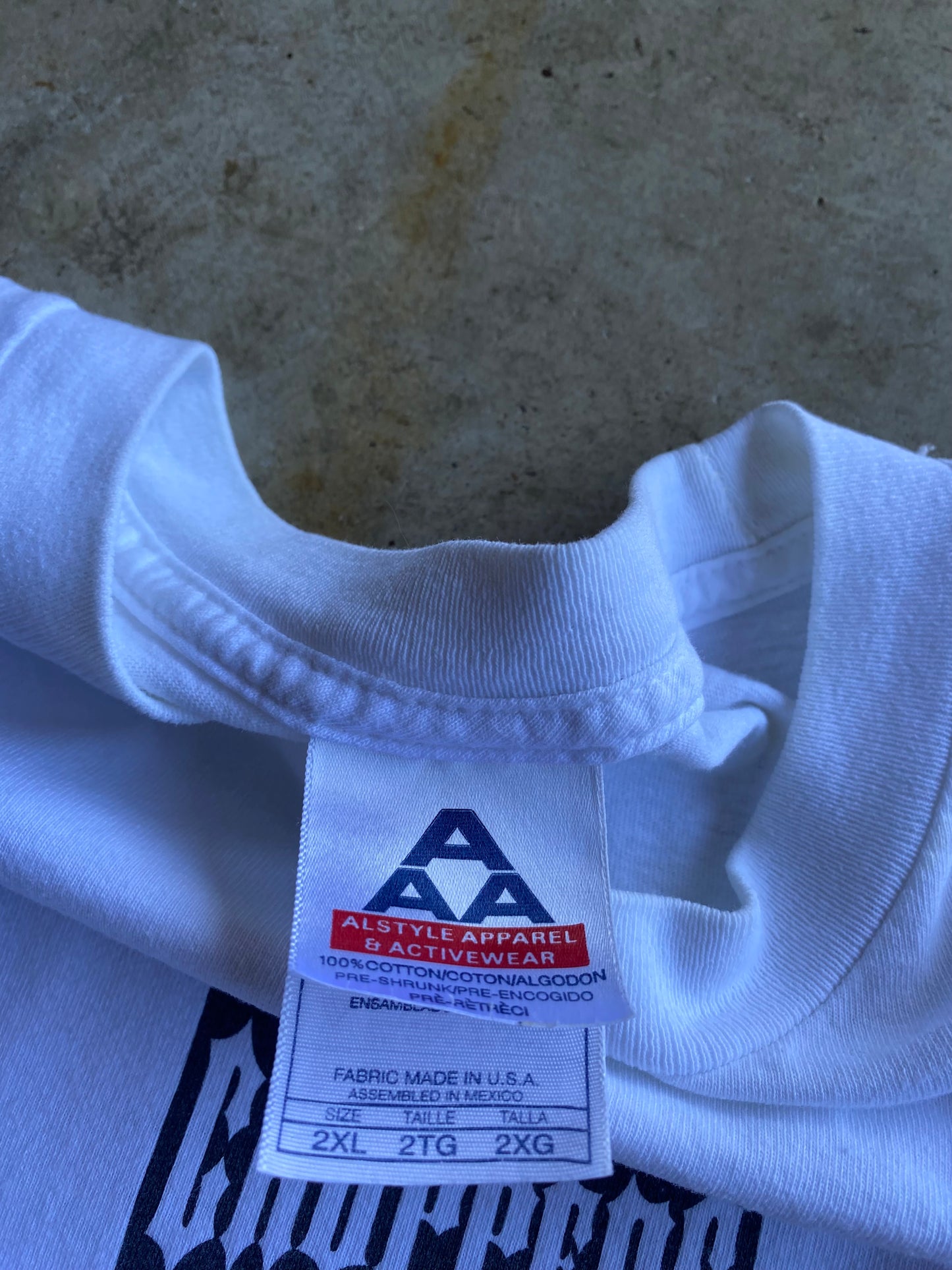 Vintage West Coast Choppers white long sleeve shirt size XXL