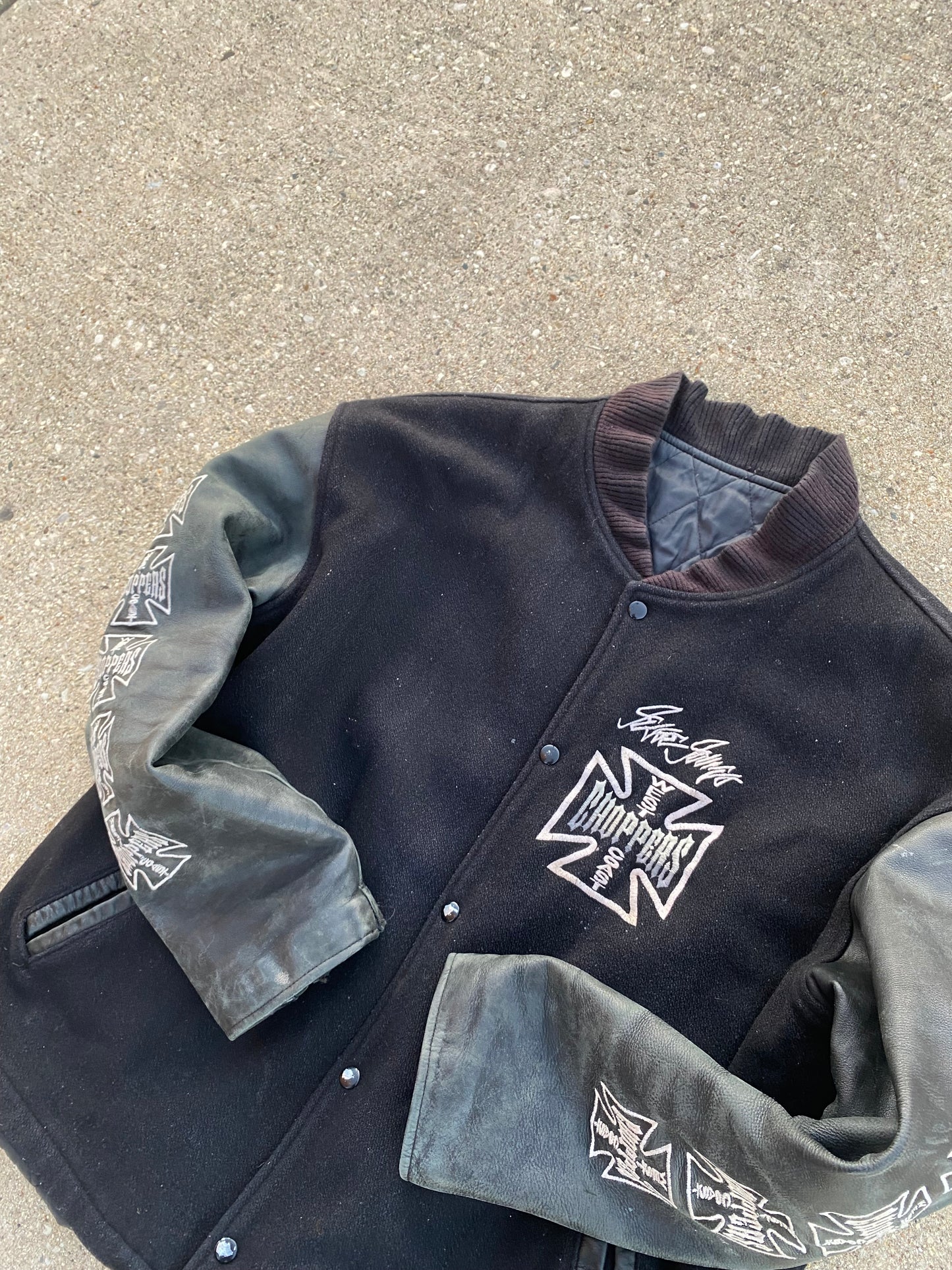 Vintage west coast choppers varsity jacket size extra large