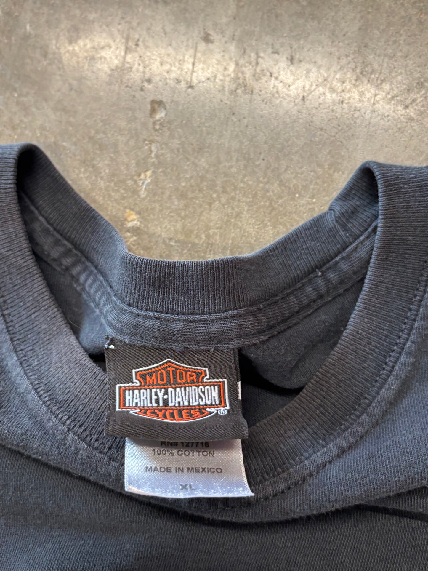 Vintage Harley Davidson Poker long sleeve size xl