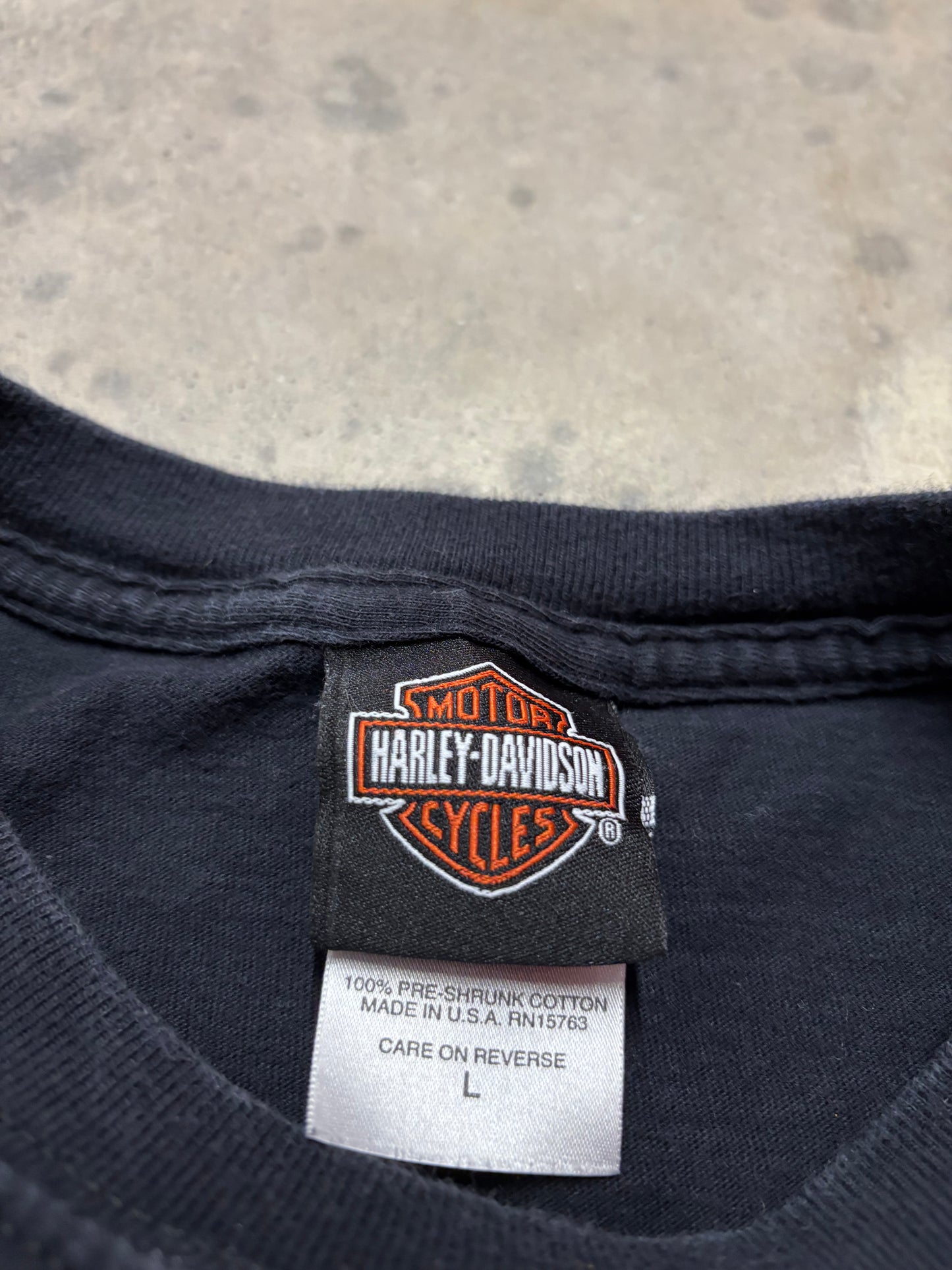 Harley Davidson Smokey Mountain long sleeve size large