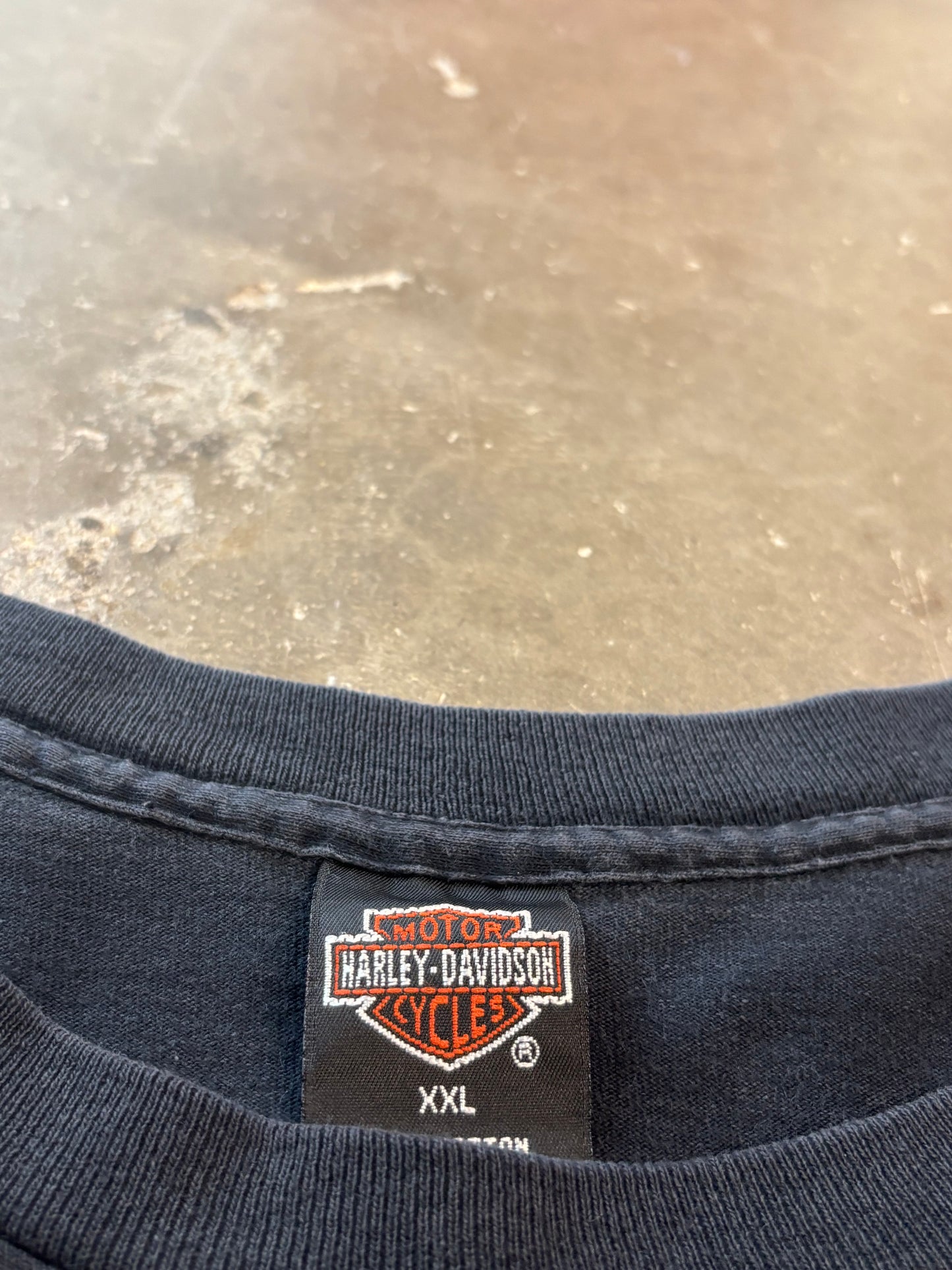 Vintage Harley Davidson Rainbow long sleeve size XXL