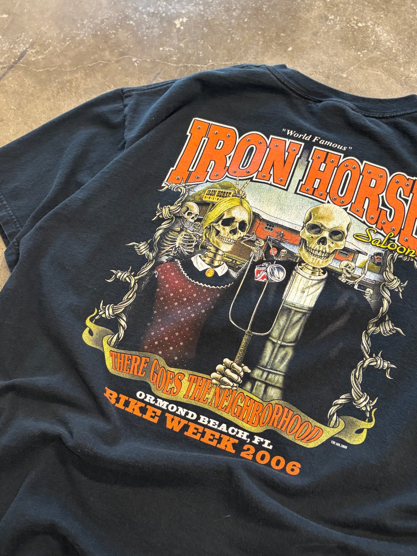 American Gothic Bike week shirt size extra large