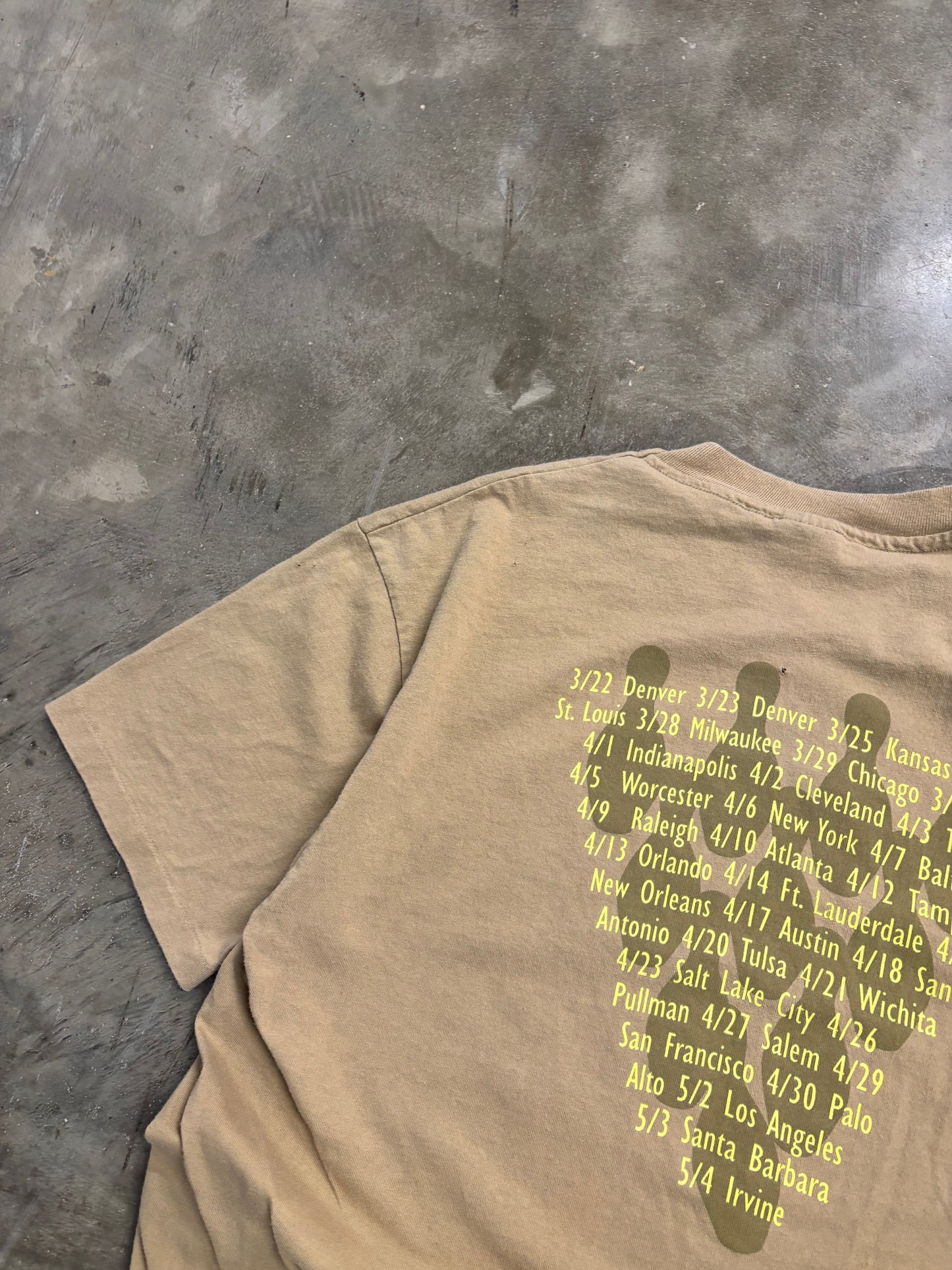 Vintage Foo Fighters Bowling Pins shirt size xl